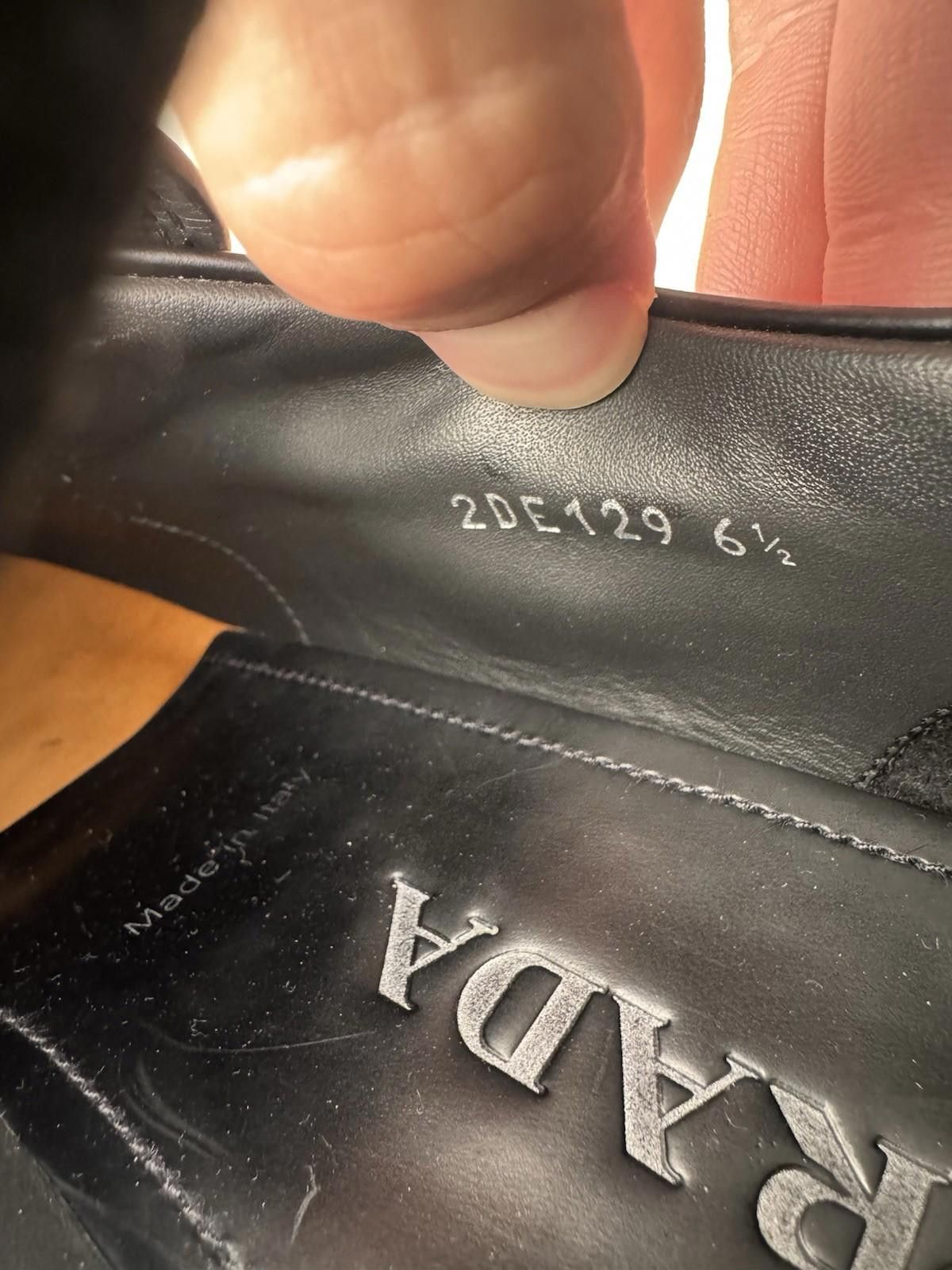 Prada Prada Monolith Loafers Black Leather Women’s Sz 6.5 Size US 7.5 / IT 37.5 - 7 Thumbnail
