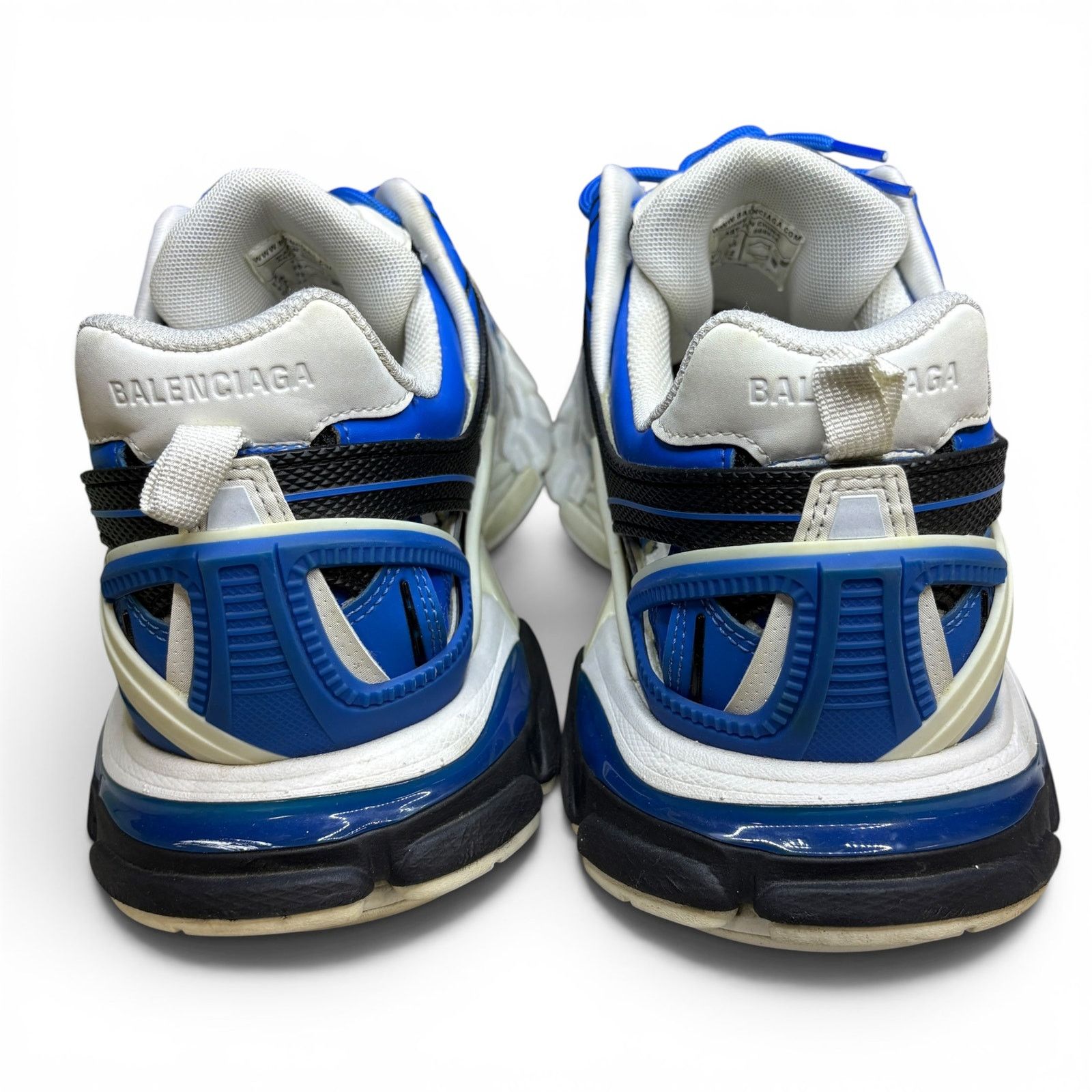 Balenciaga Size 12 - Balenciaga Track 2.0 Blue White Sneakers Size US 12 / EU 45 - 4 Thumbnail