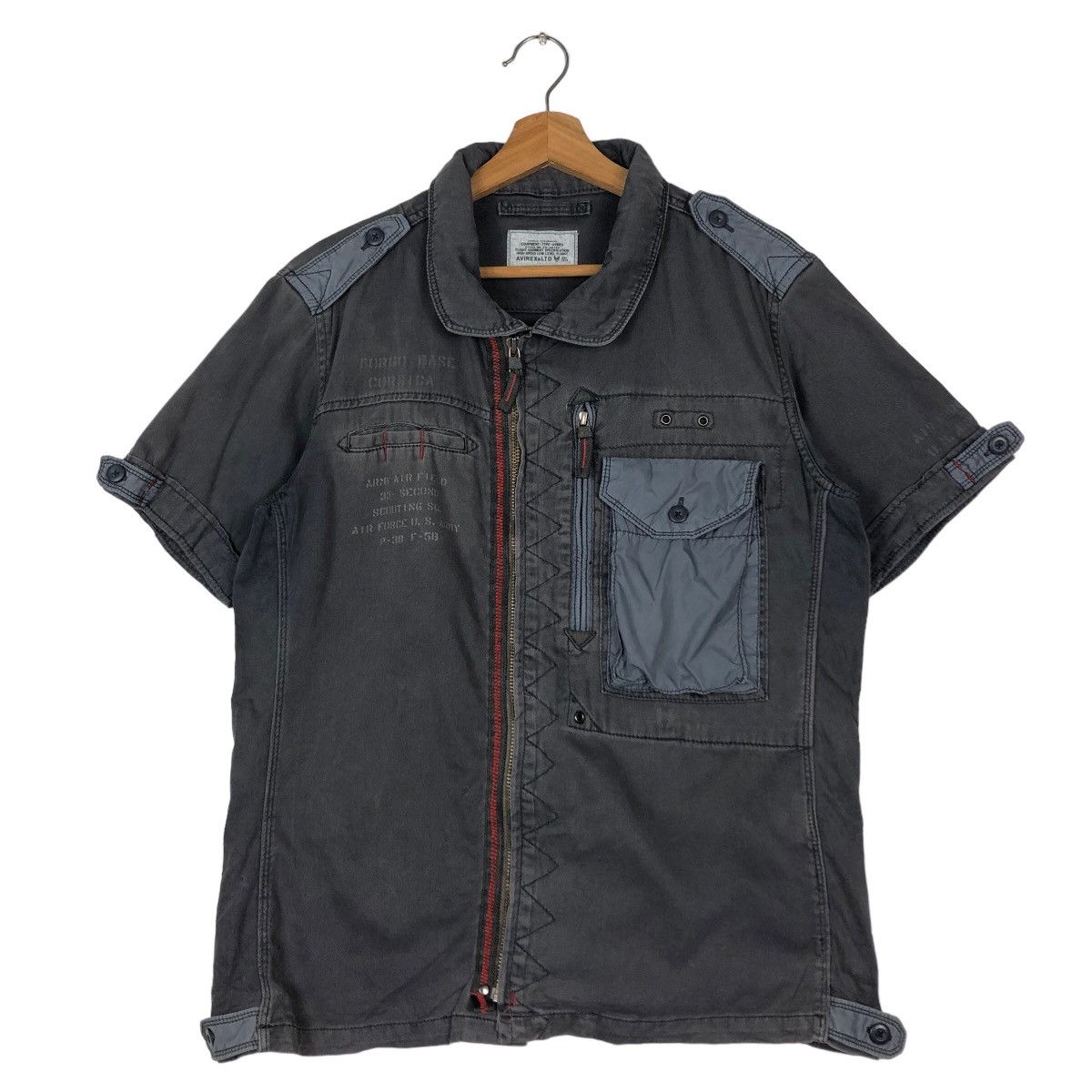 Avirex 🔥Vintage Shirt Work Jacket Avirex Ltd Military Cargo Size US M / EU 48-50 / 2 - 1 Thumbnail