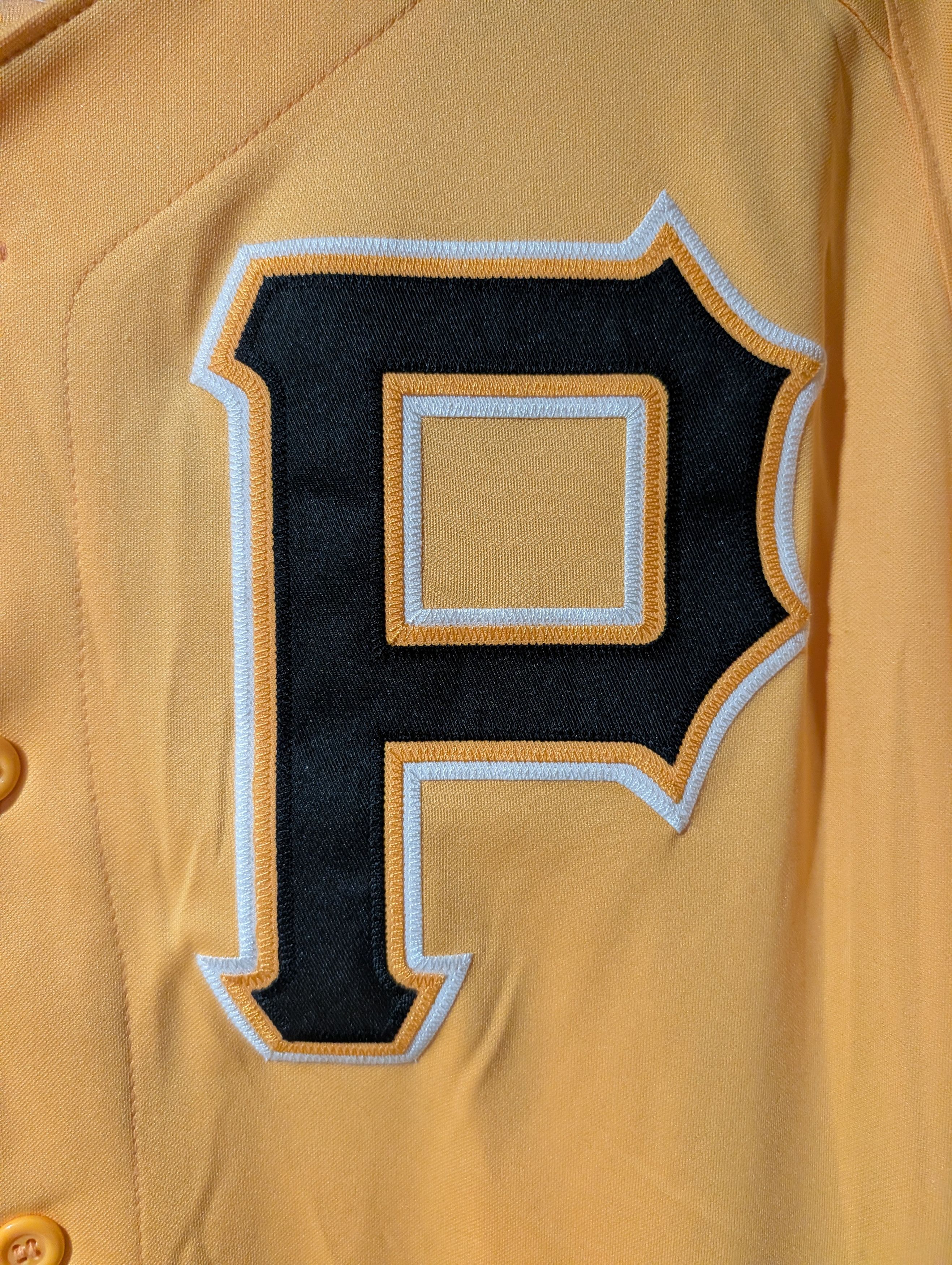 MLB Vintage Y2K Pittburgh Pirates MLB Baseball Authentic Jersey Size US M / EU 48-50 / 2 - 2 Thumbnail