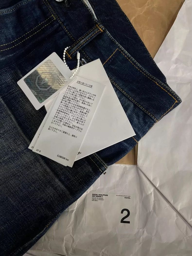 Visvim visvim size 2 17aw ict social sculpture dry jeans 2505-Nex Size US 28 / EU 44 - 7 Thumbnail