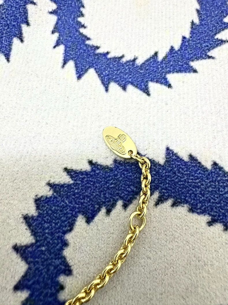 Vivienne Westwood Vivienne Westwood Mid-old white enamel clay star bracelet Size ONE SIZE - 6 Thumbnail