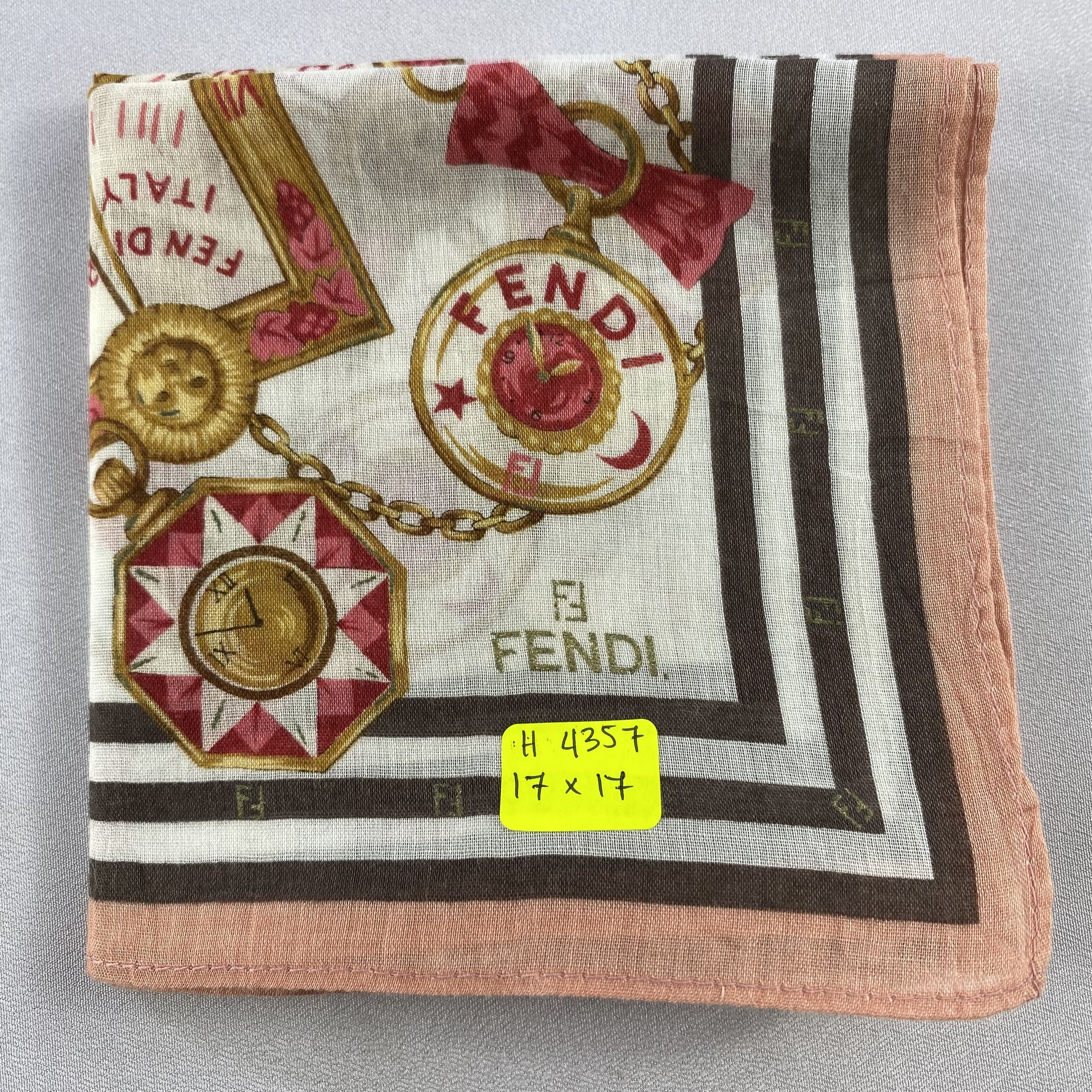 Vintage Fendi Bandana/ Handkerchief / Neckerchief Size ONE SIZE - 5 Thumbnail