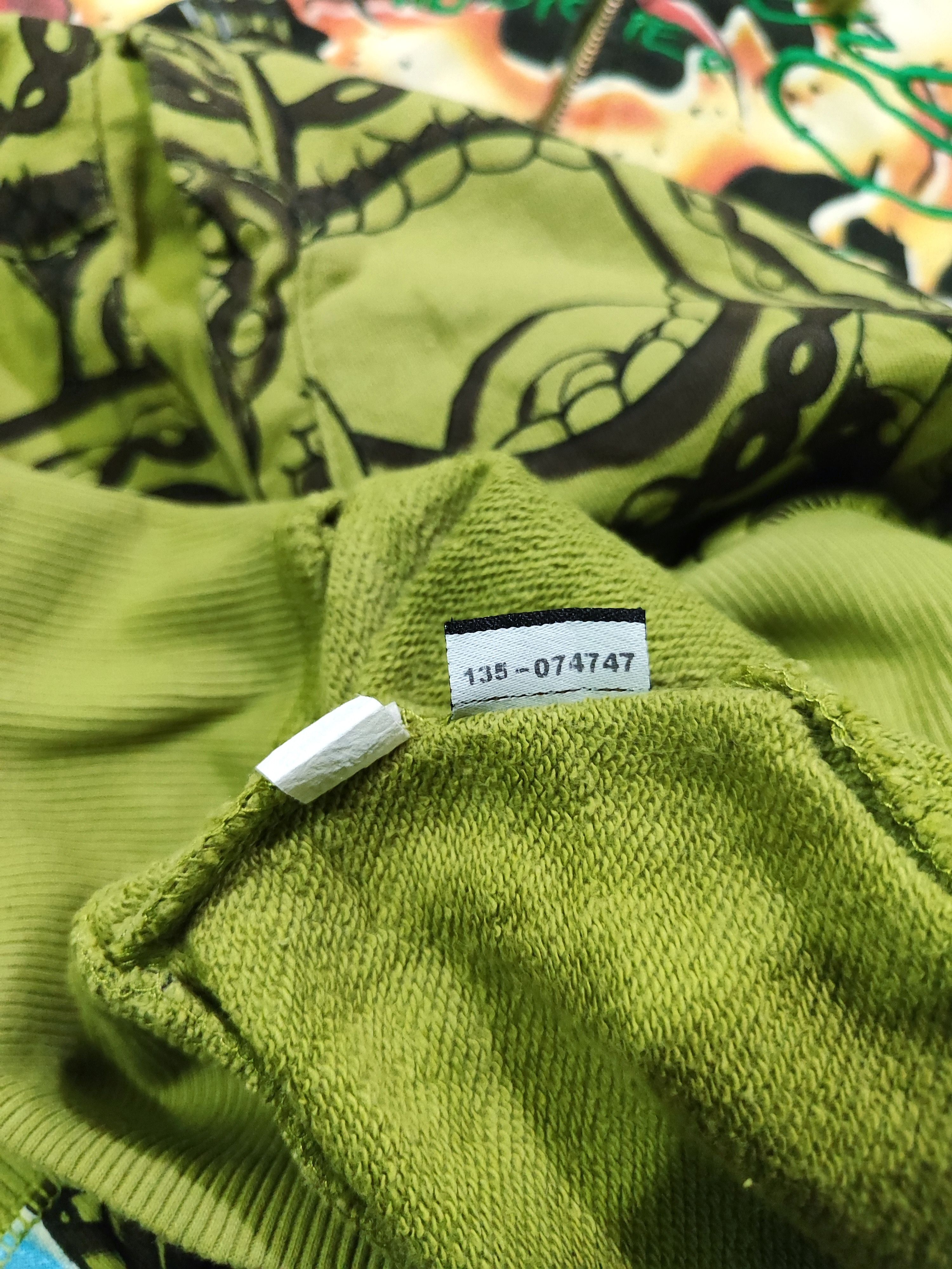 Ed Hardy Y2K Ed Hardy By Christian Audigier Green ZipUp Hoodie Size US XXL / EU 58 / 5 - 15 Thumbnail