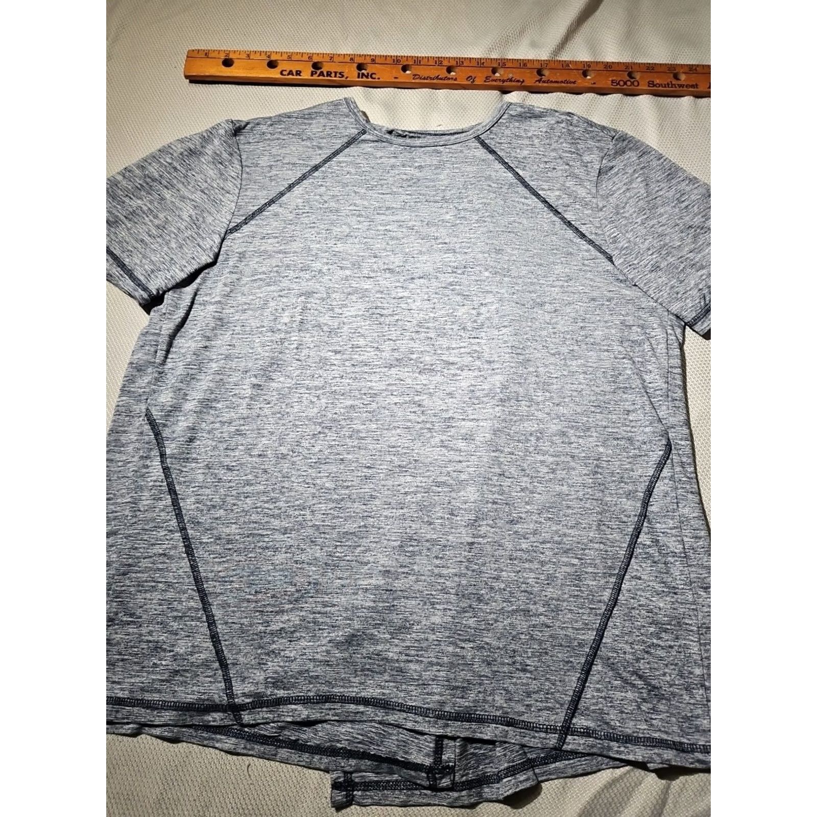 Vintage Silverts Shirt Womens M Blue Adaptive Clothing Open Back Snap Shoulder Size M / US 6-8 / IT 42-44 - 3 Thumbnail