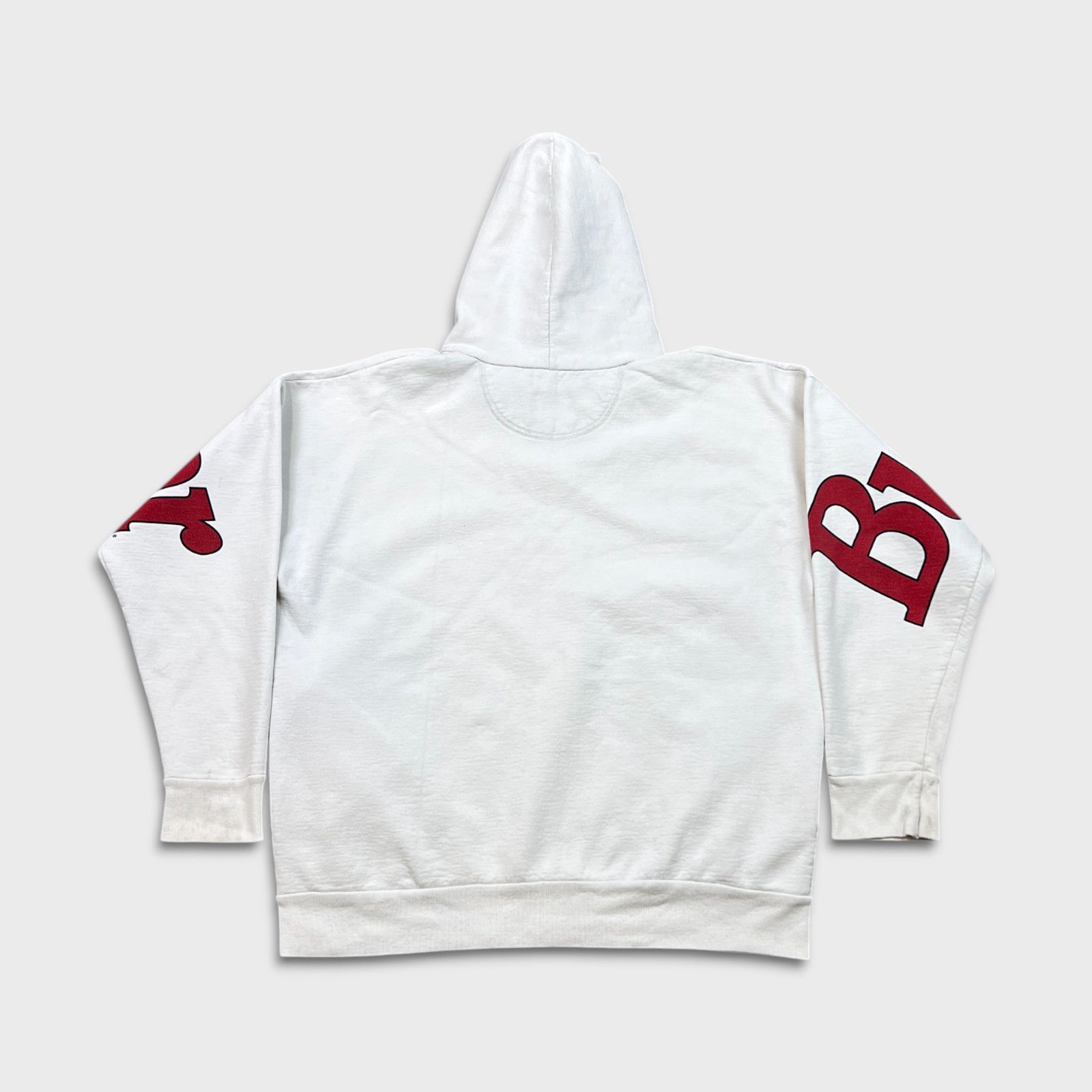Budweiser VTG Budweiser Hoodie King of Beer Rare 90s Hooded Sweatshirt Size US M / EU 48-50 / 2 - 8 Thumbnail