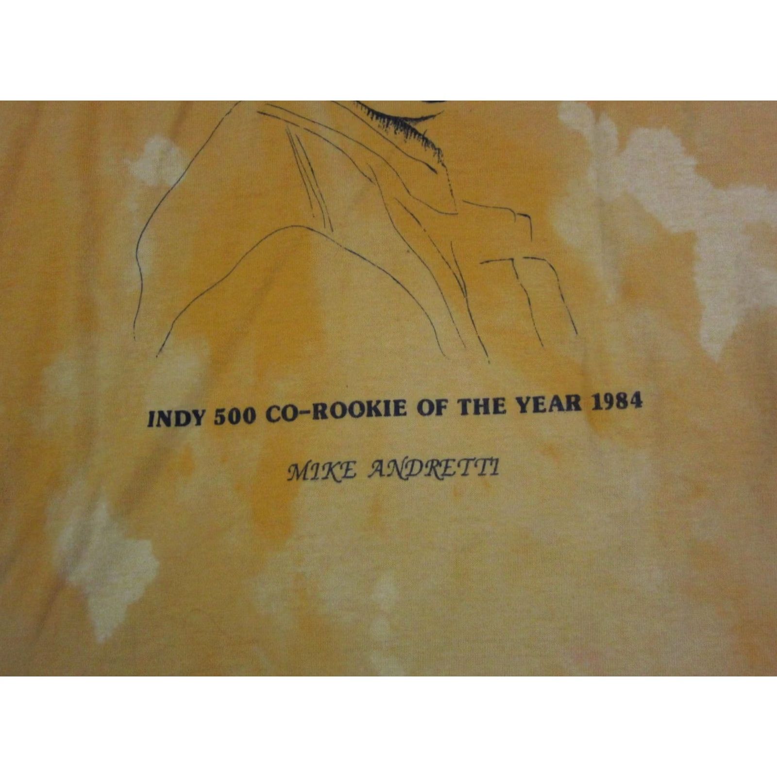 Russell Athletic VINTAGE Russell Athletic Shirt Mens S Yellow Indy 500 Co-Rookie of the Year USA Shirt Size US S / EU 44-46 / 1 - 3 Thumbnail