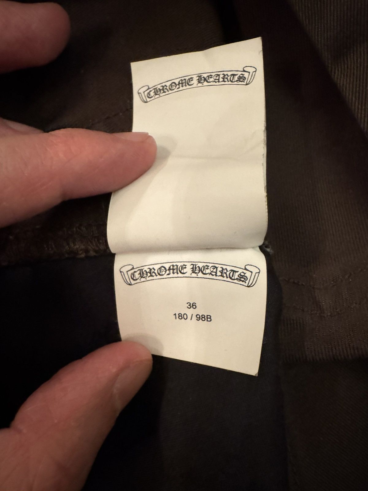 Chrome Hearts Chrome Hearts Brown Carpenter Pants with Orange Camo Patches Size US 36 / EU 52 - 3 Thumbnail