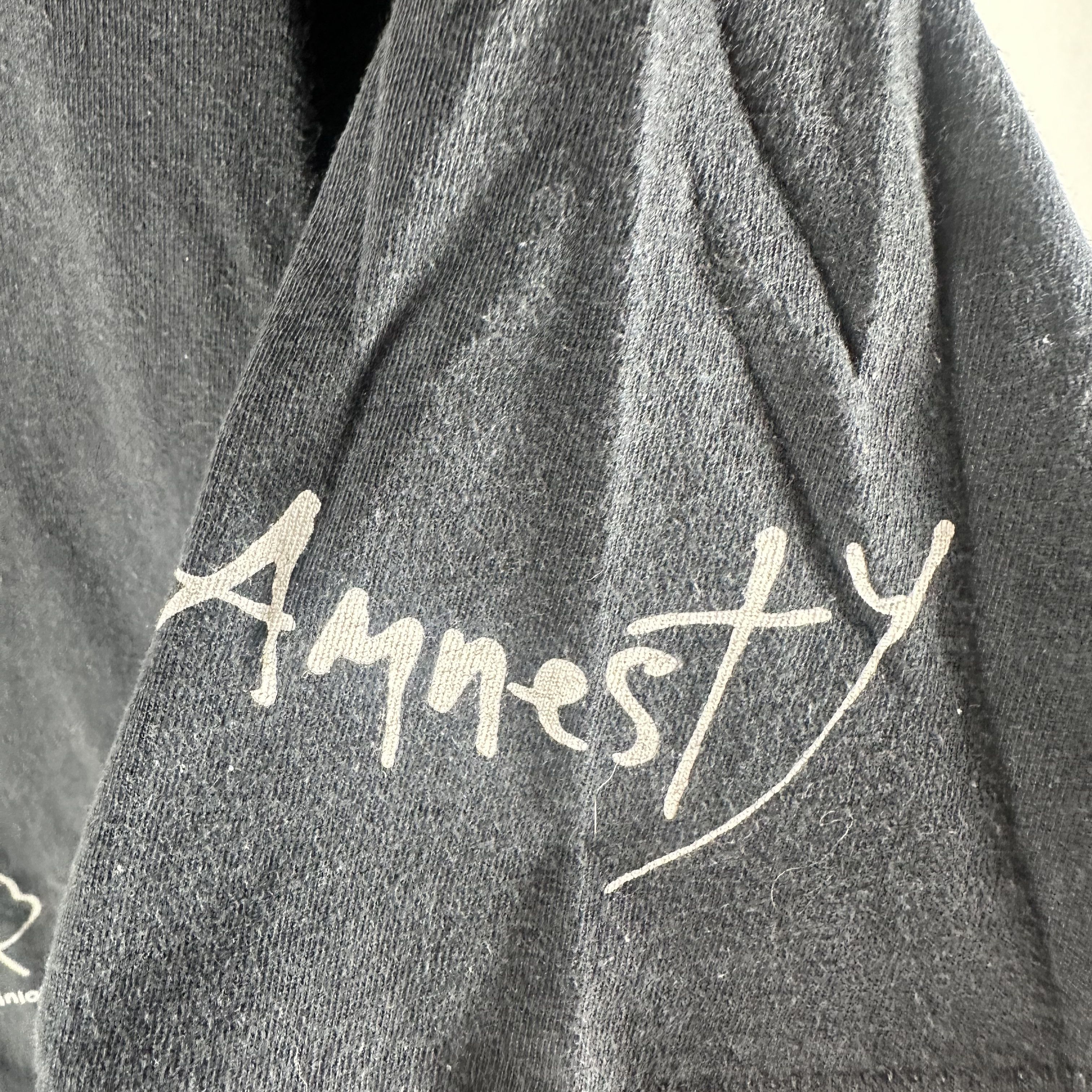 Vintage Vintage 90s Pablo Picasso Amnesty International T-Shirt Size US XL / EU 56 / 4 - 5 Thumbnail