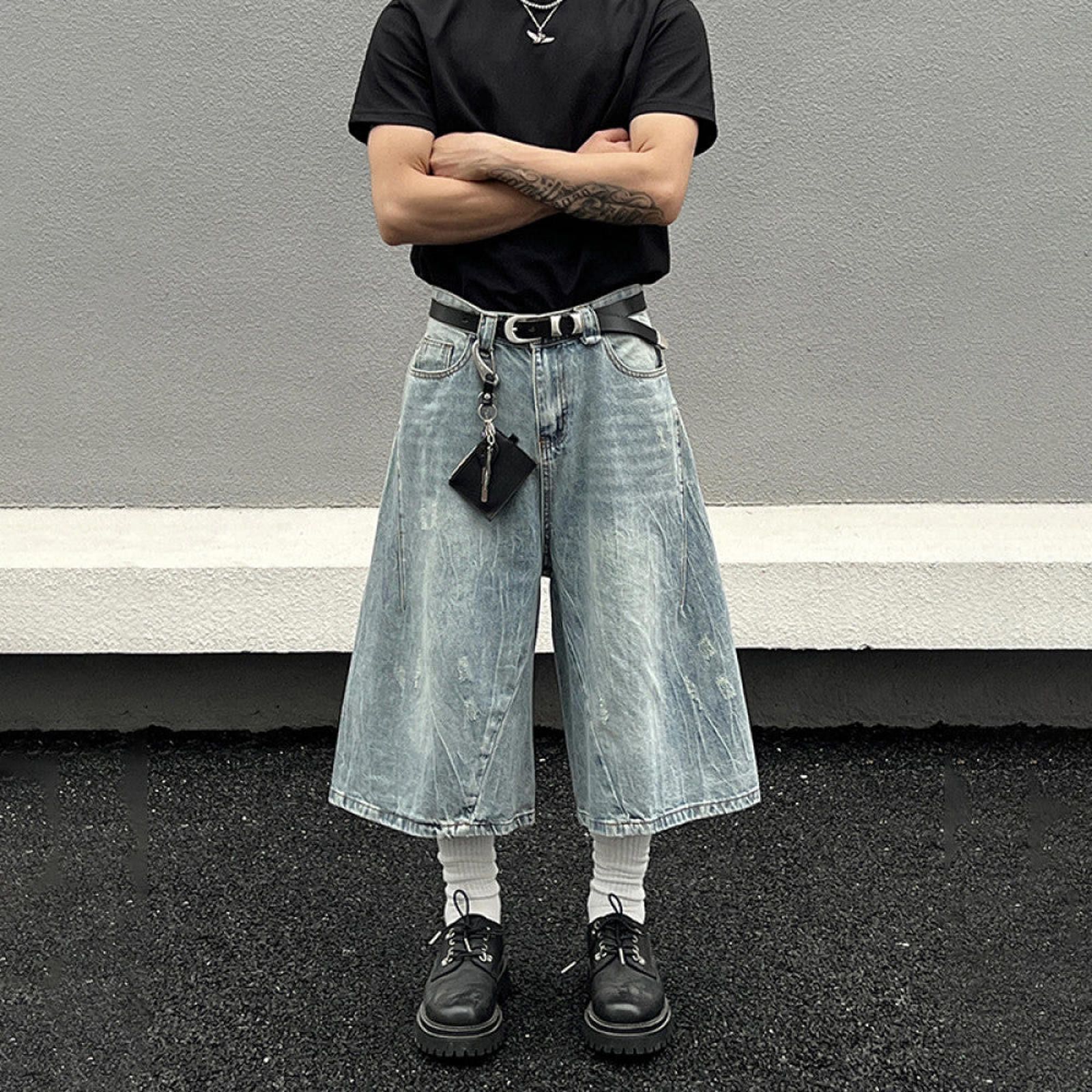Japanese Brand Wide Leg Loose Jorts Size US 30 / EU 46 - 1 Thumbnail
