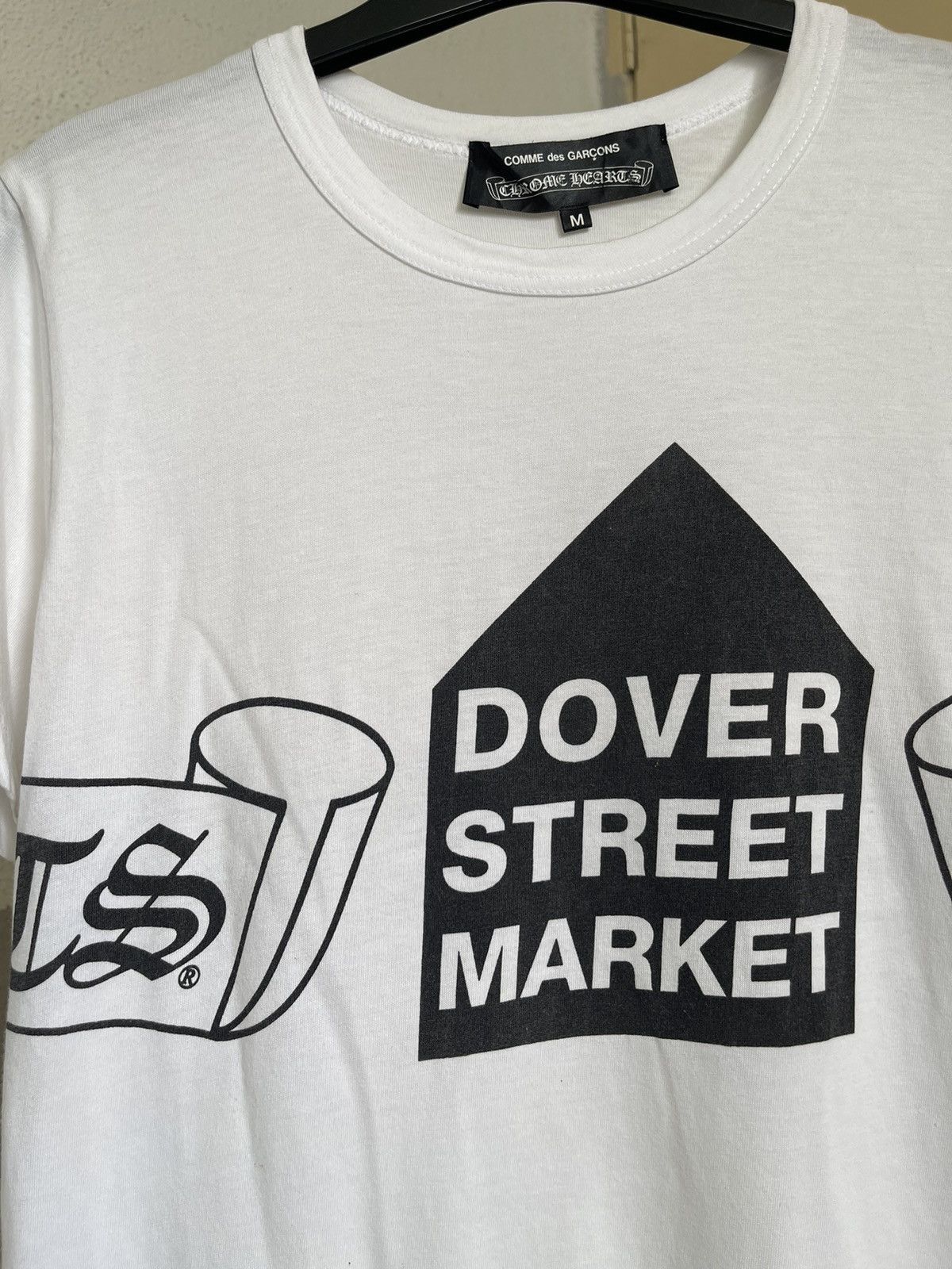 Chrome Hearts × Comme des Garcons Chrome Hearts Dover Street Market Logo Shirt Size US M / EU 48-50 / 2 - 3 Thumbnail