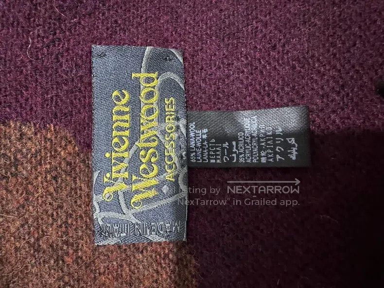 Vivienne Westwood Vivienne Westwood size 31x160cm Scarf Size ONE SIZE - 8 Thumbnail