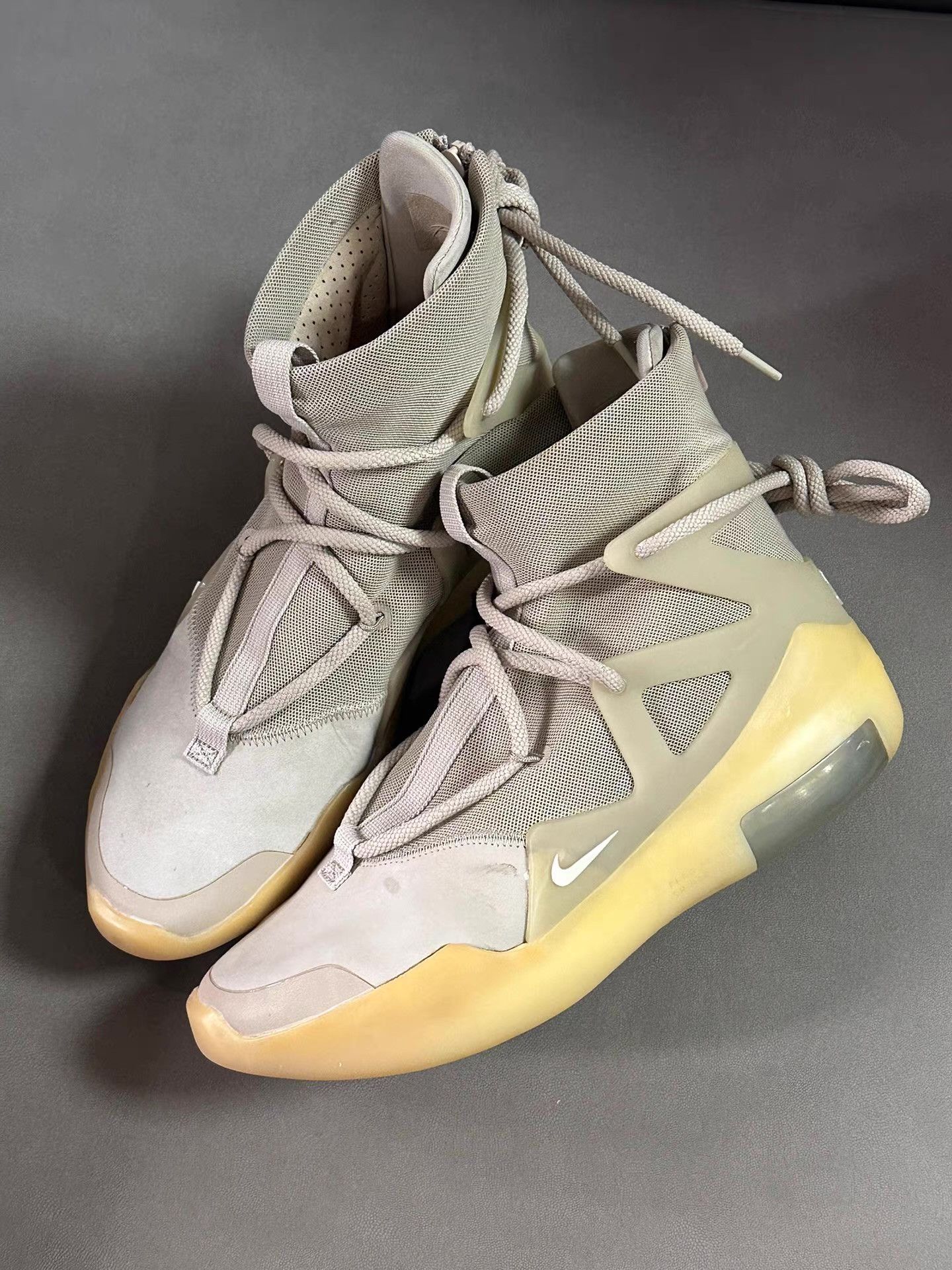 Nike Nike x Fear of God Oatmeal Ｑ20 Size US 8 / EU 41 - 1 Thumbnail