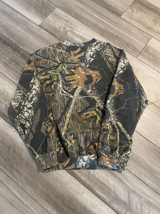 Vintage CRAZY Essential Vintage Camo Crewneck | Grailed