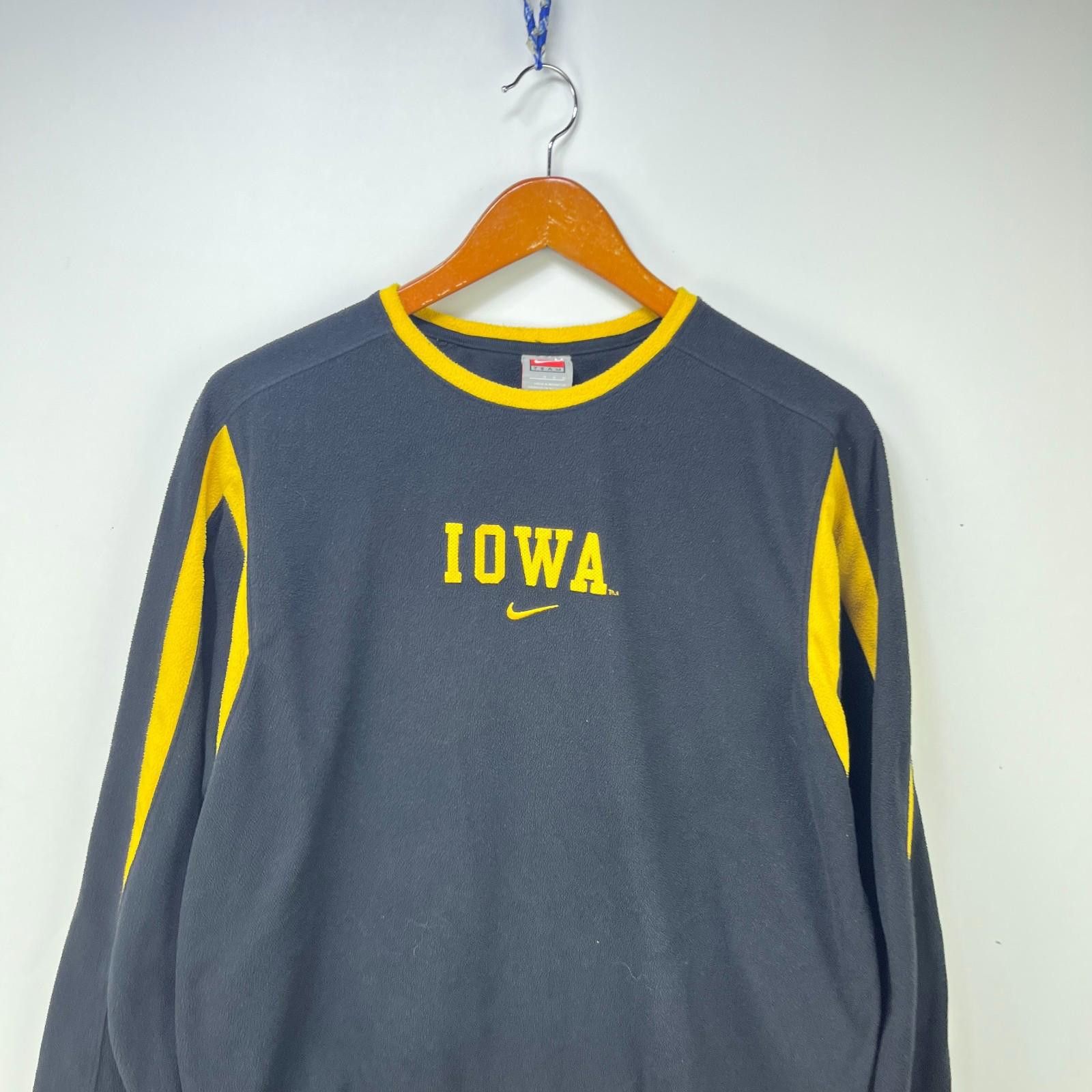 Other Vintage Nike Iowa Hawkeyes Sweatshirt Medium Swoosh Size ONE SIZE - 2 Thumbnail