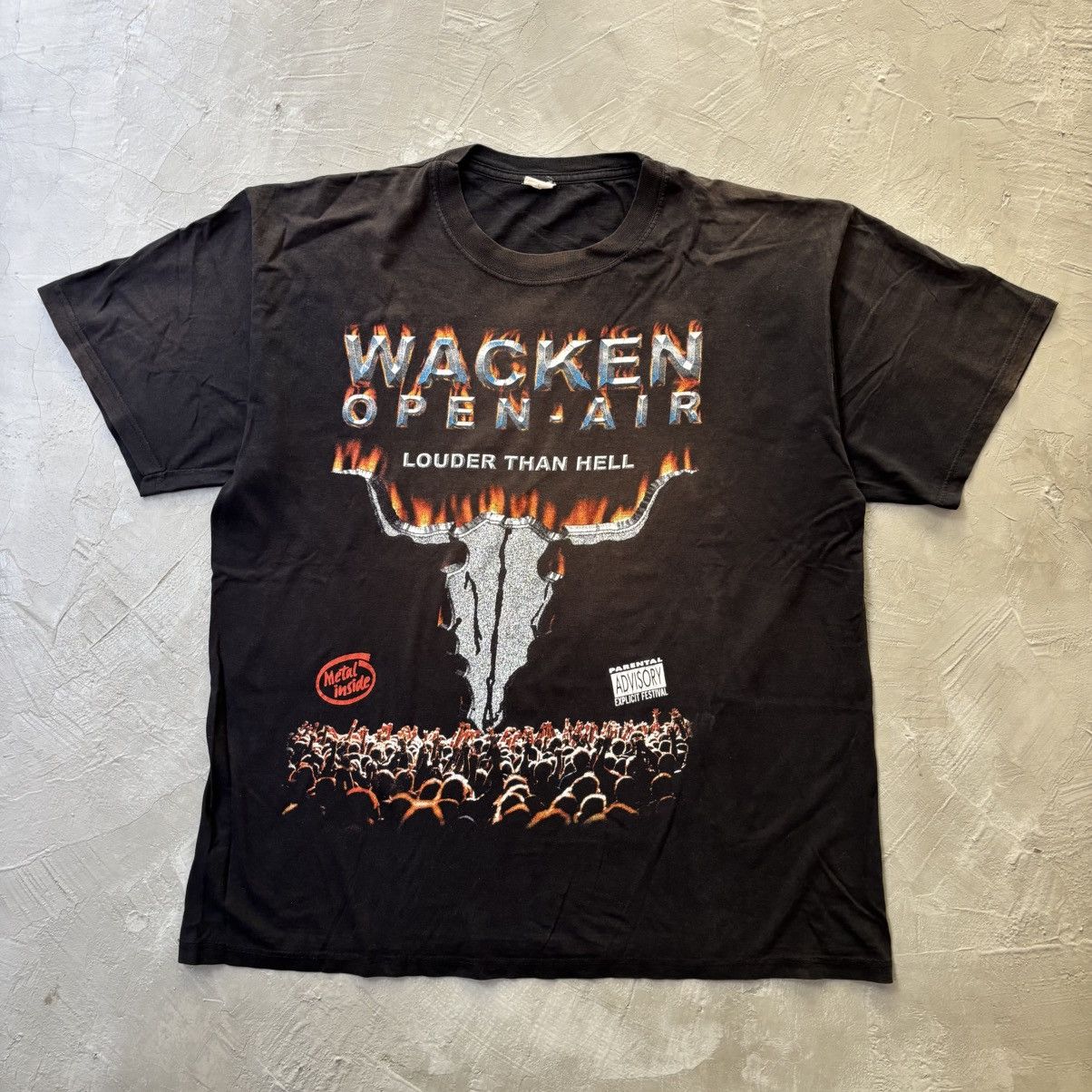 Band Tees Vintage 2000 Wacken Open Louder Than Hell T hirt Size US M / EU 48-50 / 2 - 1 Thumbnail