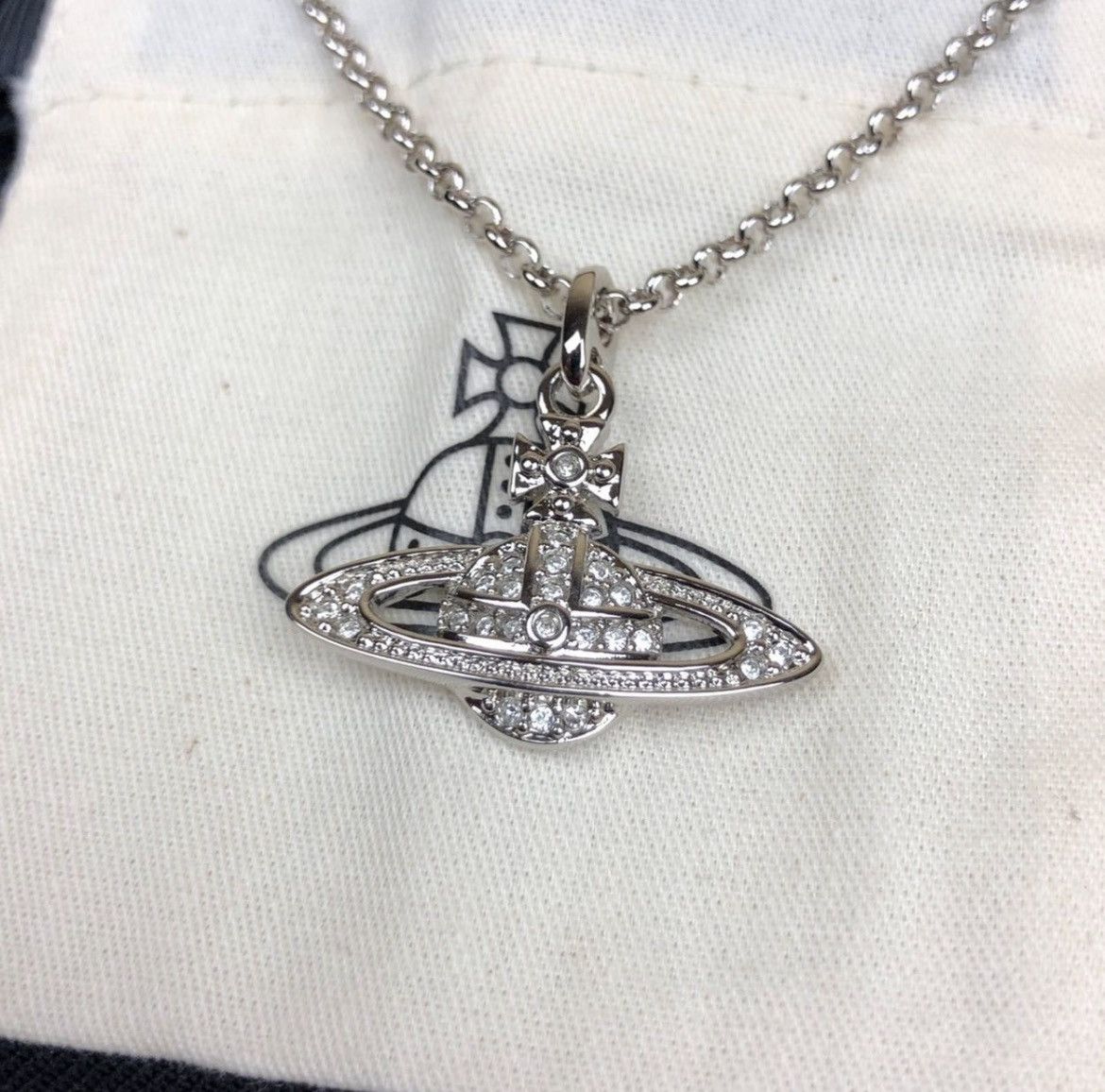 Vivienne Westwood Vivienne Westwood Cross Bones Orb Necklace | Grailed