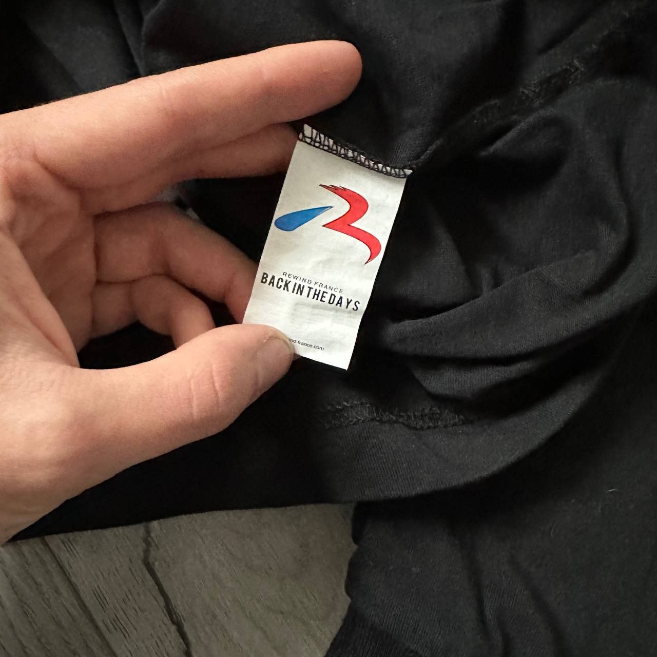 Vintage 3D Logo RWD Rewind France Black Avant Garde Long Sleeve Size US M / EU 48-50 / 2 - 4 Thumbnail