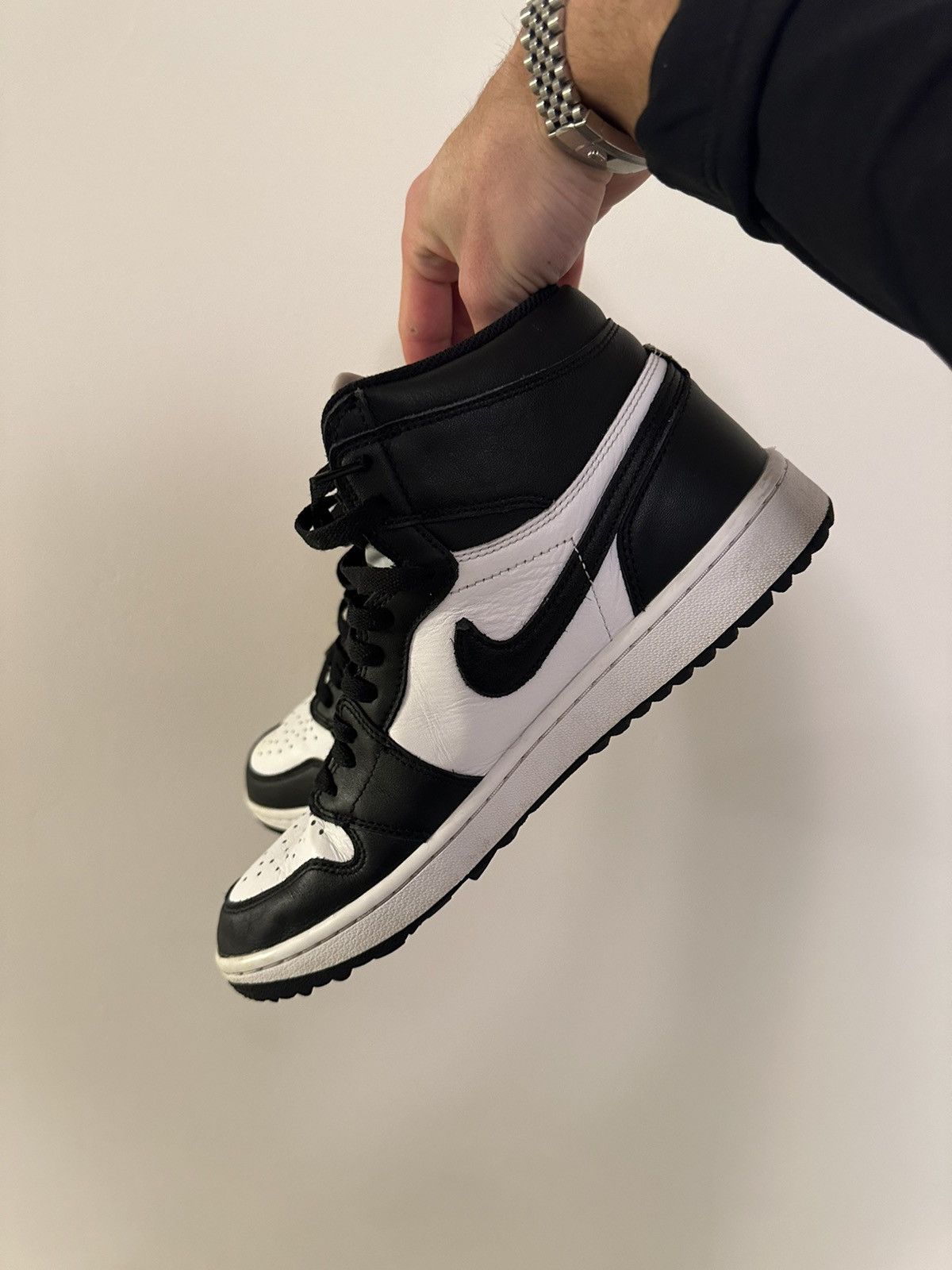 Jordan Brand Jordan 1 Nike Golf “Panda” Size US 10.5 / EU 43-44 - 6 Thumbnail
