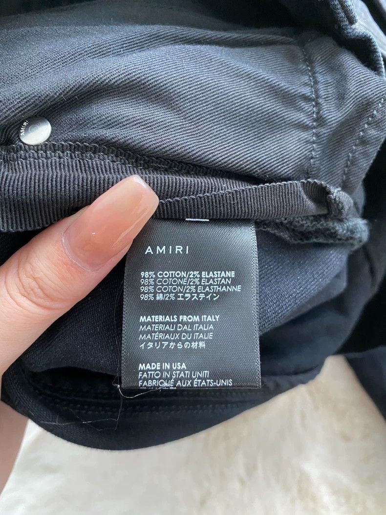 Amiri Amiri Washed black mx2 jeans 2501-Nextarrow Size US 33 - 4 Thumbnail