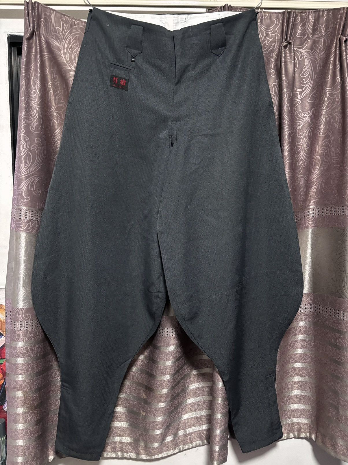 If Six Was Nine RED WOLF TOBI PANTS JAPANESE WORKWEAR Size US 37 - 2 Thumbnail