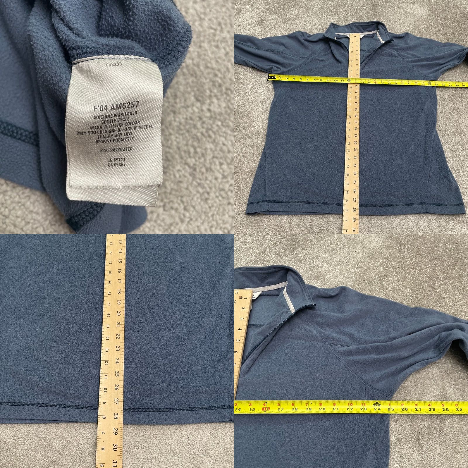 Vintage Columbia Jacket Fleece 1/4 Zip Klamath Range Mens XL Blue Lightweight Mid-Length Outdoors, Hiking, Travel, Activewear, Casual, Regular Fit"> Size US XL / EU 56 / 4 - 8 Thumbnail