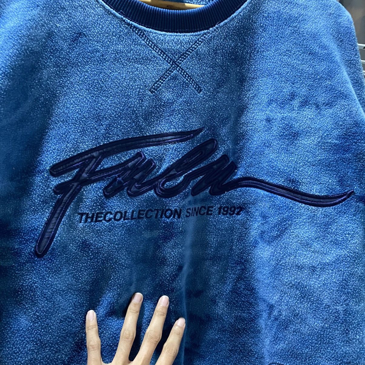 Fubu × Vintage Vintage Fubu Fleece Blue Dye Sweatshirts Size US XL / EU 56 / 4 - 7 Thumbnail