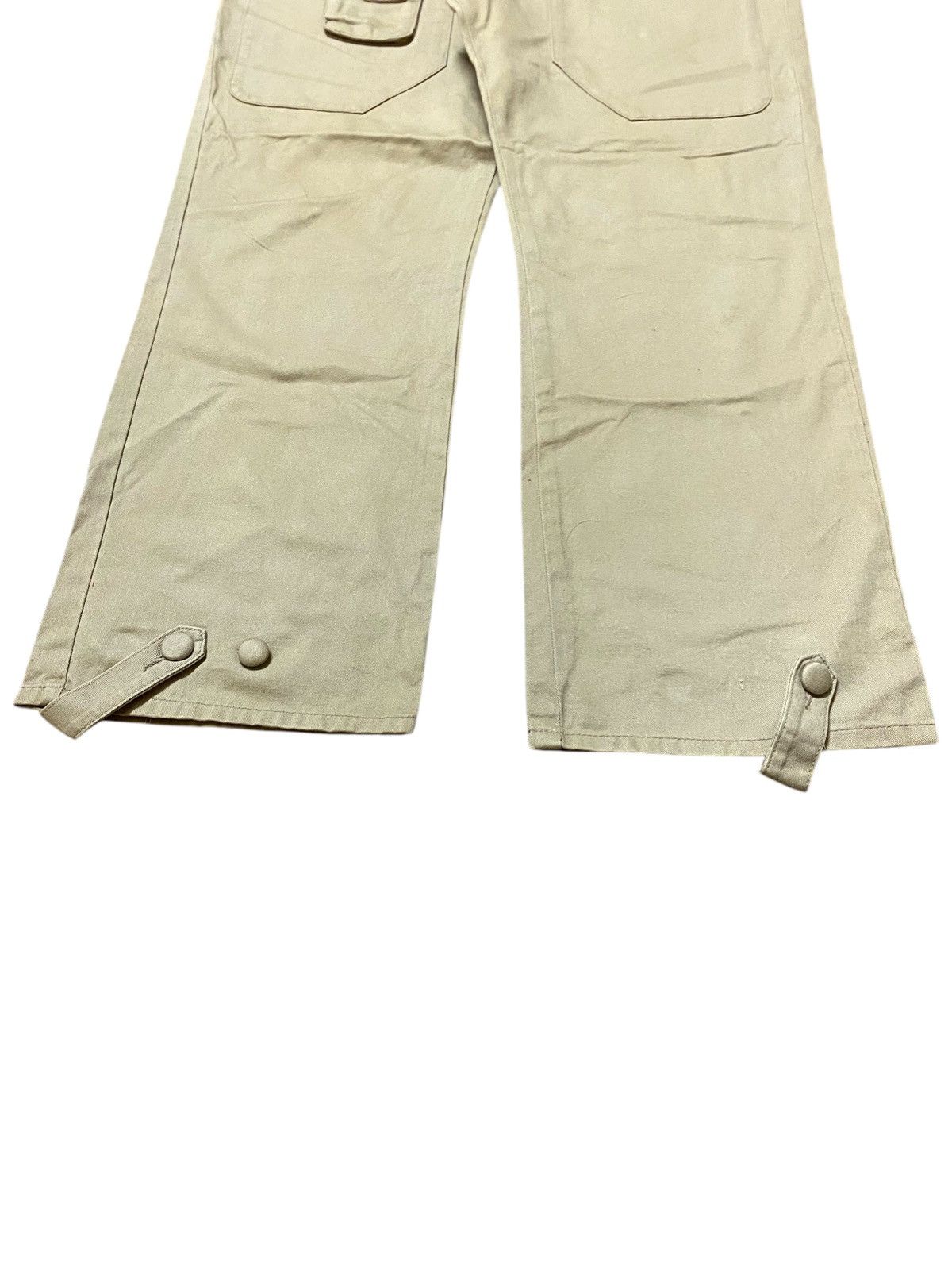 Japanese Brand × PPFM Vintage y2k PPFM Cotton Baggy Wide Leg Pants Streetwear Size US 32 / EU 48 - 3 Thumbnail