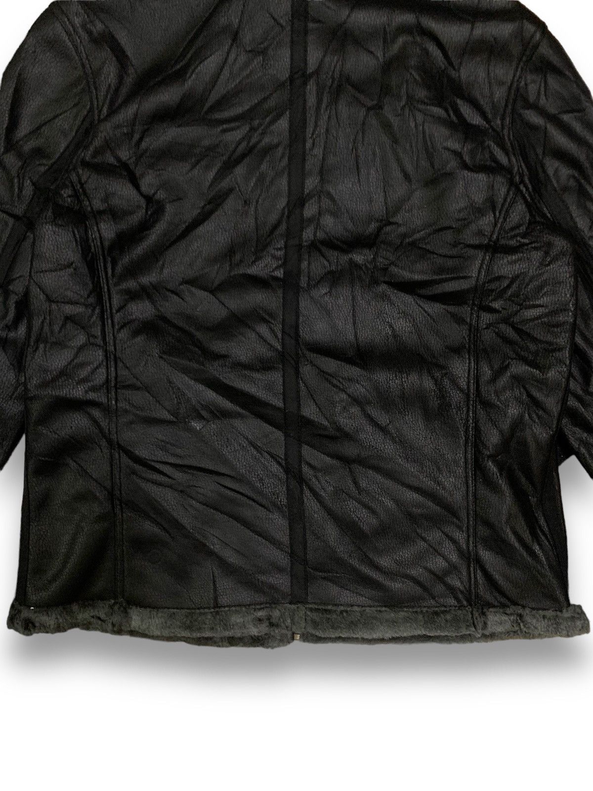 Japanese Brand Japanese Brand MFE Faux Leather Sherpa Lined B3 Jacket Size US M / EU 48-50 / 2 - 13 Thumbnail