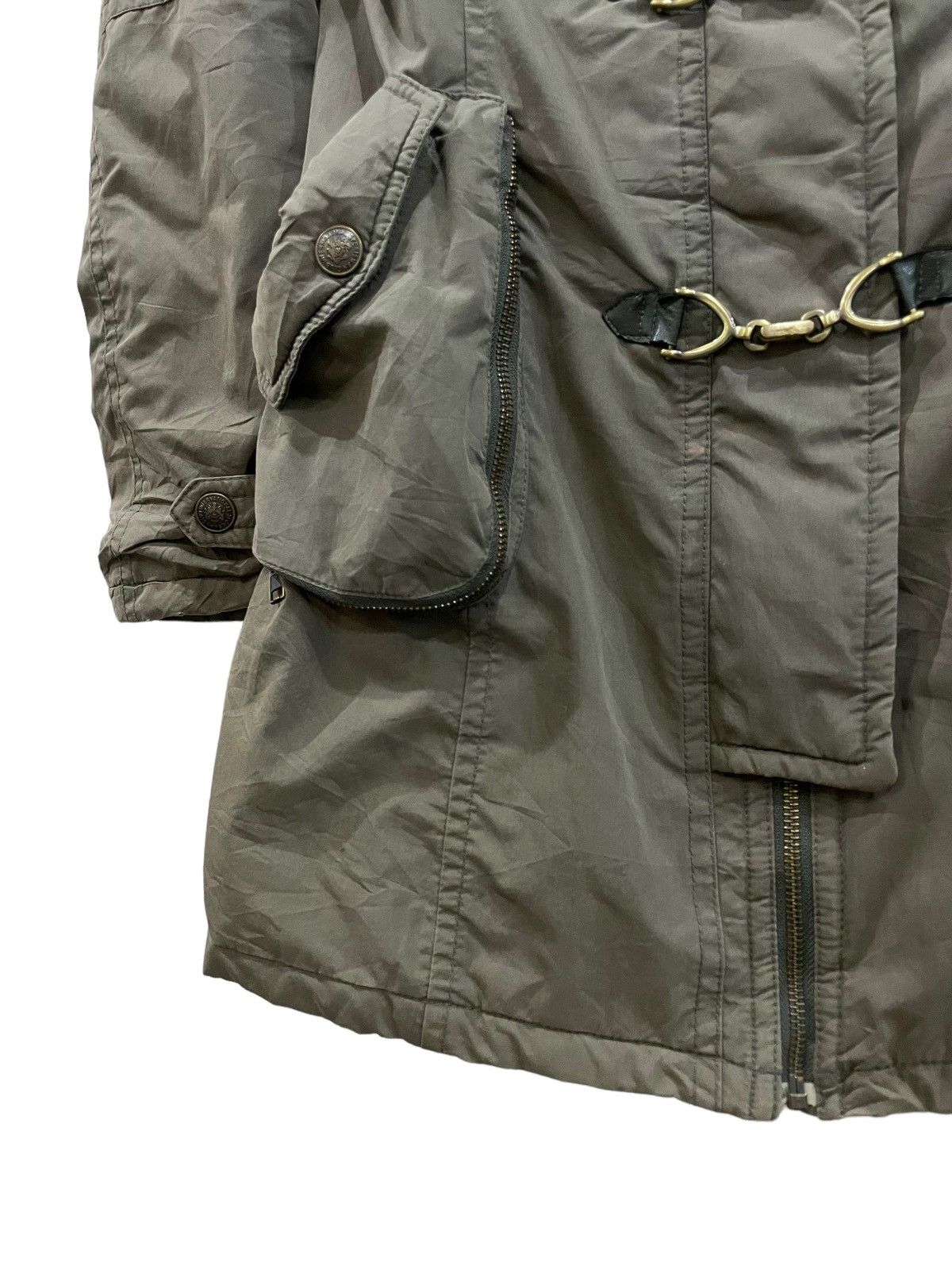Calvin Klein × Michel Klein Michel Klein Buckle Multipockets Parka Jacket Size US XXS / EU 40 - 5 Thumbnail