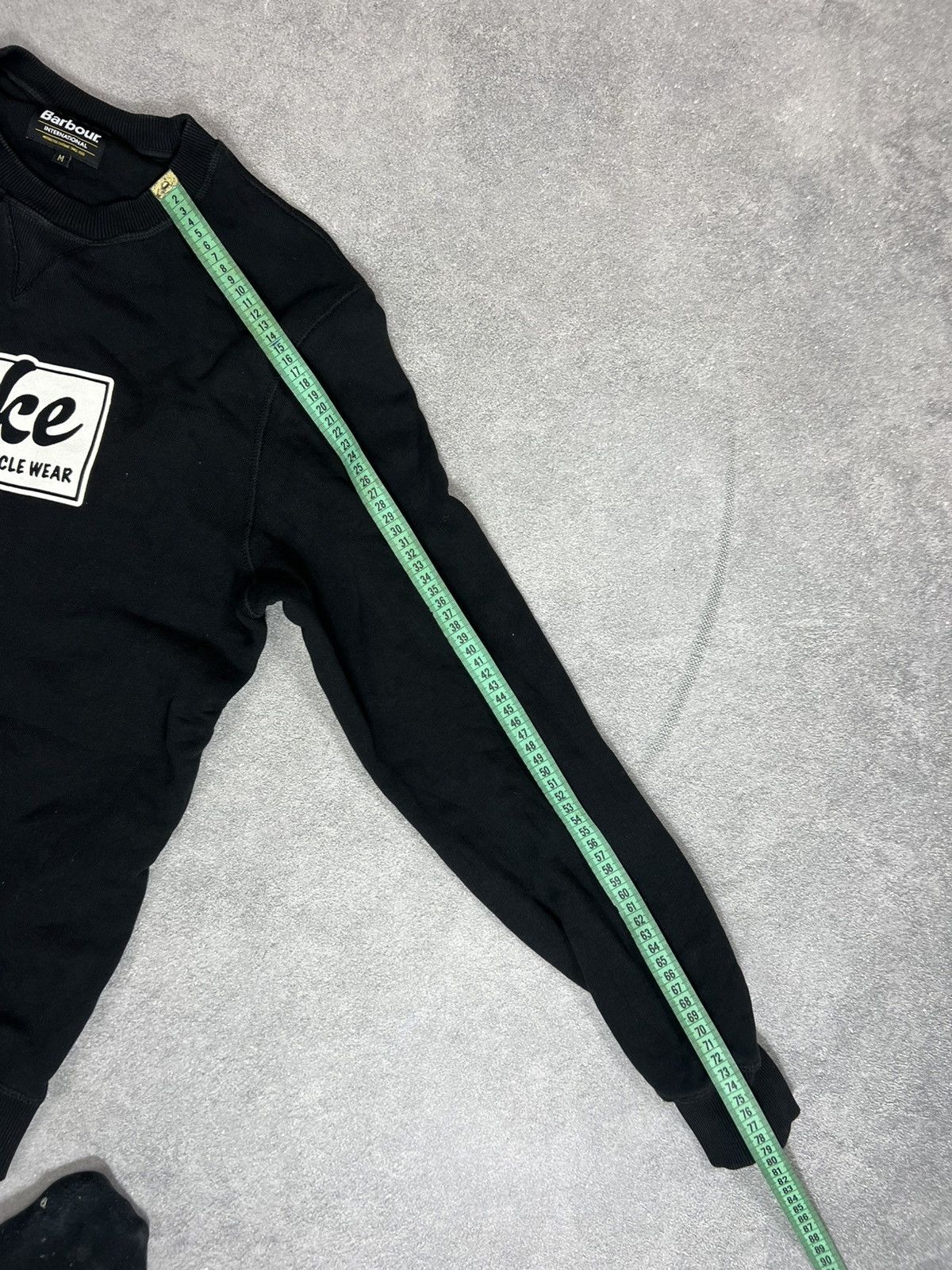Barbour Barbour International Black Hype Y2K Luxury Sweatshir Size US M / EU 48-50 / 2 - 10 Thumbnail