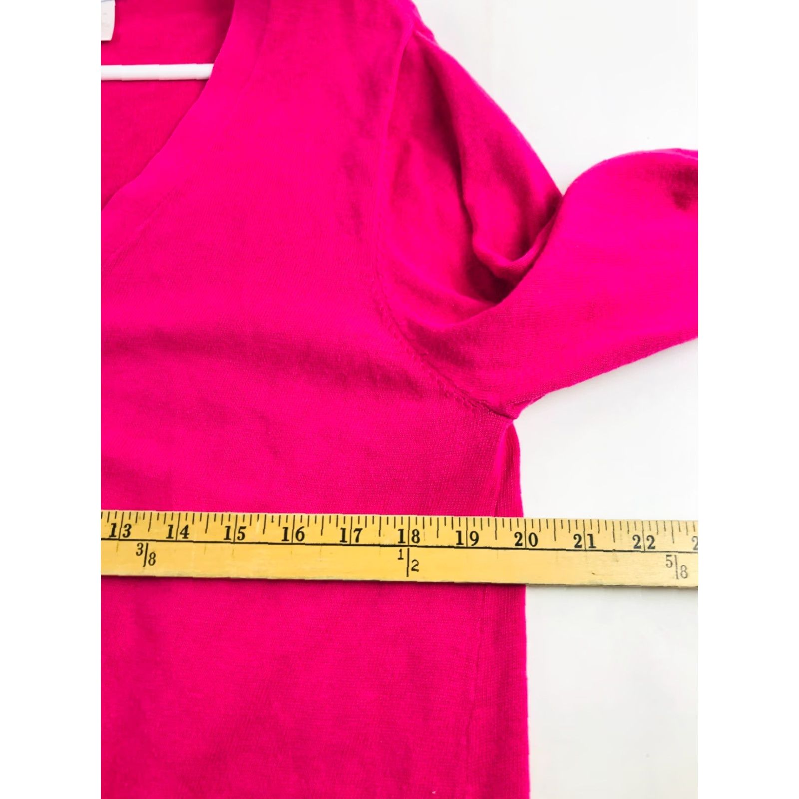 Vintage BFA Classics Sweater Cardigan Women L Pink Long Sleeve Side Slits Solid Size L / US 10 / IT 46 - 5 Thumbnail