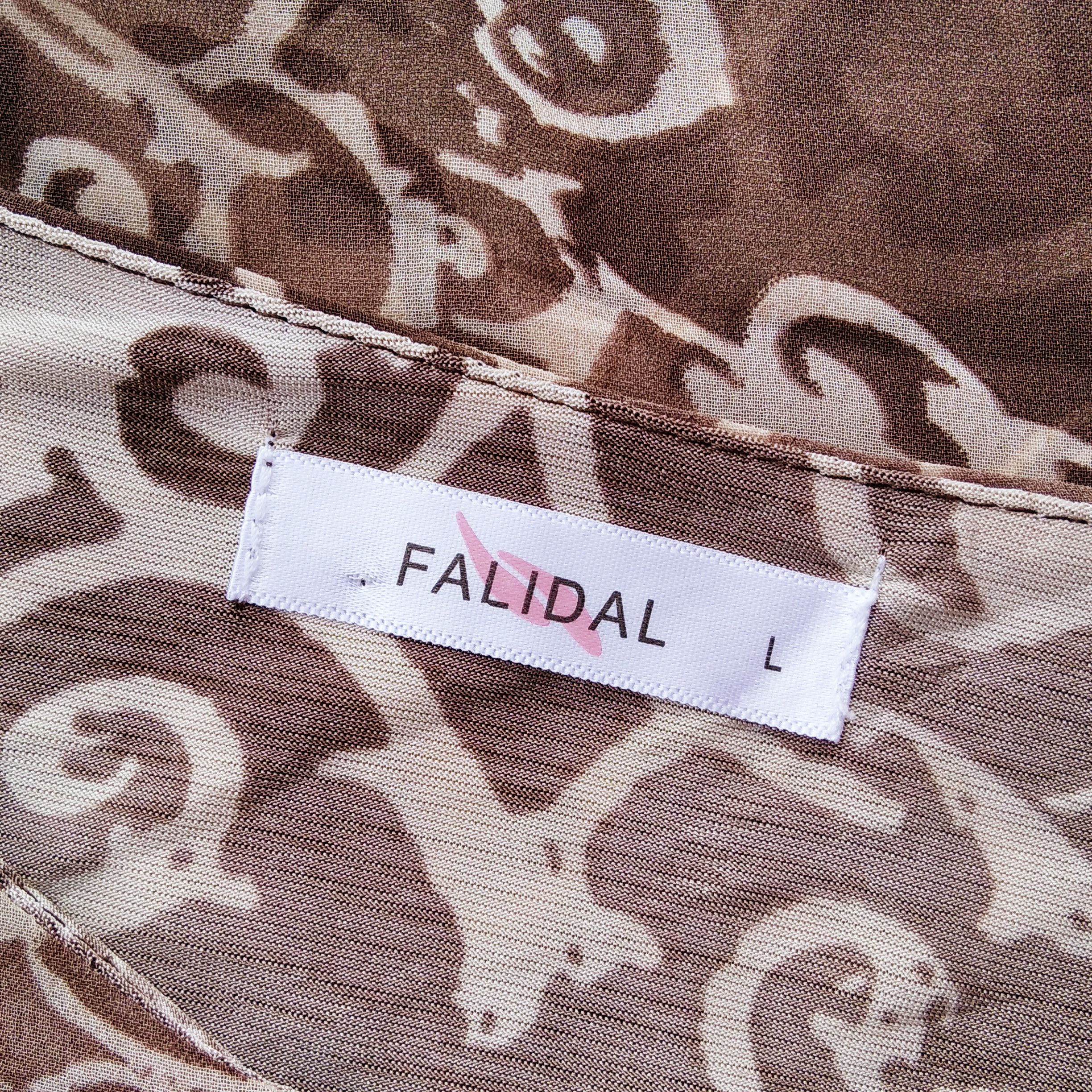 If Six Was Nine Vintage Y2K FALIDAL Japanse Brand Fishnet Double Side Size US M / EU 48-50 / 2 - 5 Thumbnail