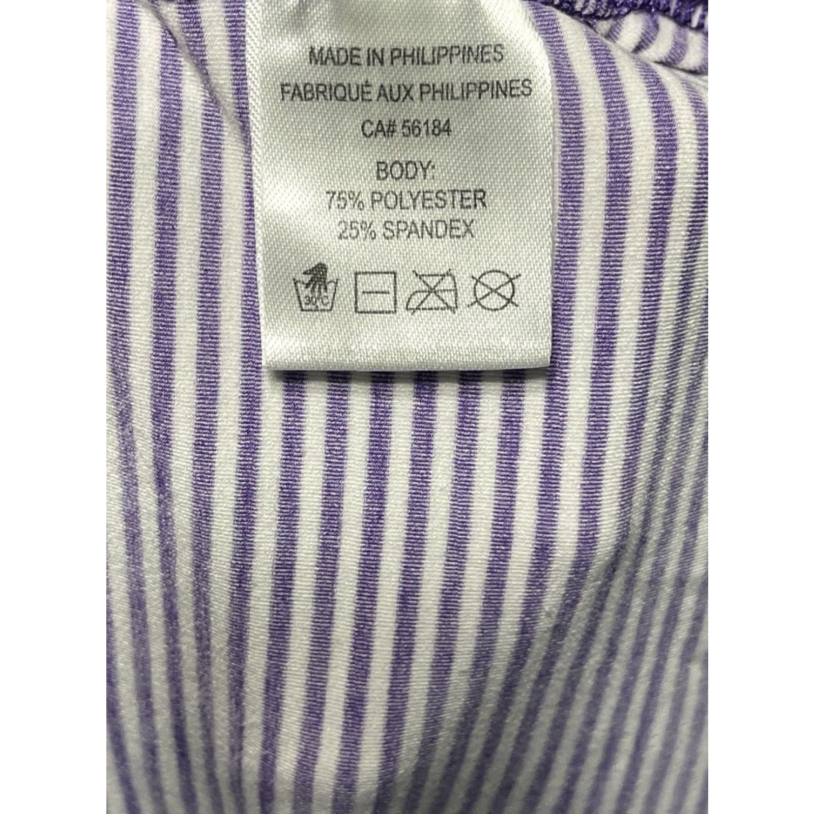 Vintage Draddy Sport Golf Shirt Mens XL Purple/White Striped Kiawah Island Club Wardrobe Polo Shirt Golf Mens XL Purple/White Striped Kiawah Island Club Size US XL / EU 56 / 4 - 6 Thumbnail