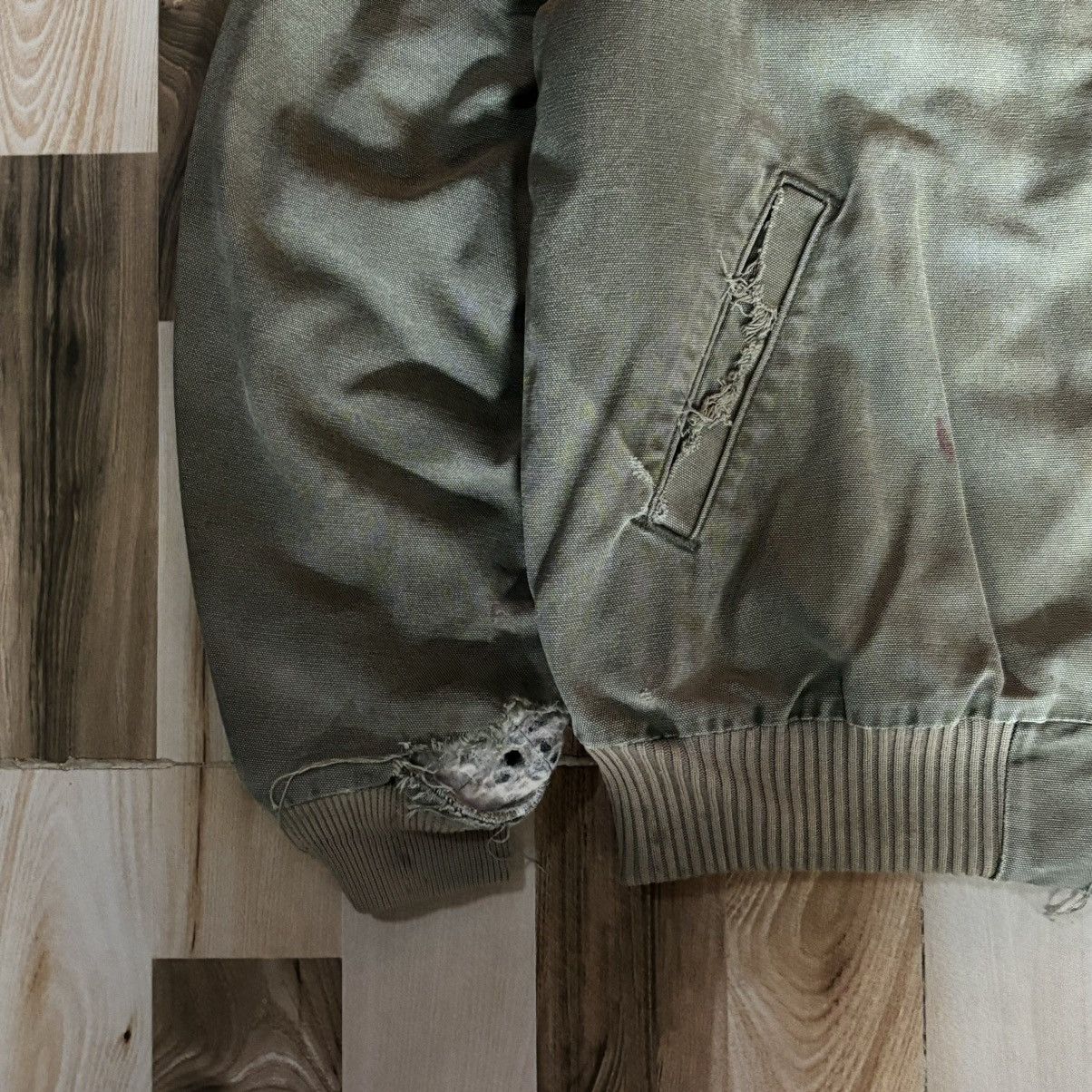 Carhartt Vintage 00s Carhartt Distressed Santa FE Jacket J14 LOV Size US L / EU 52-54 / 3 - 5 Thumbnail