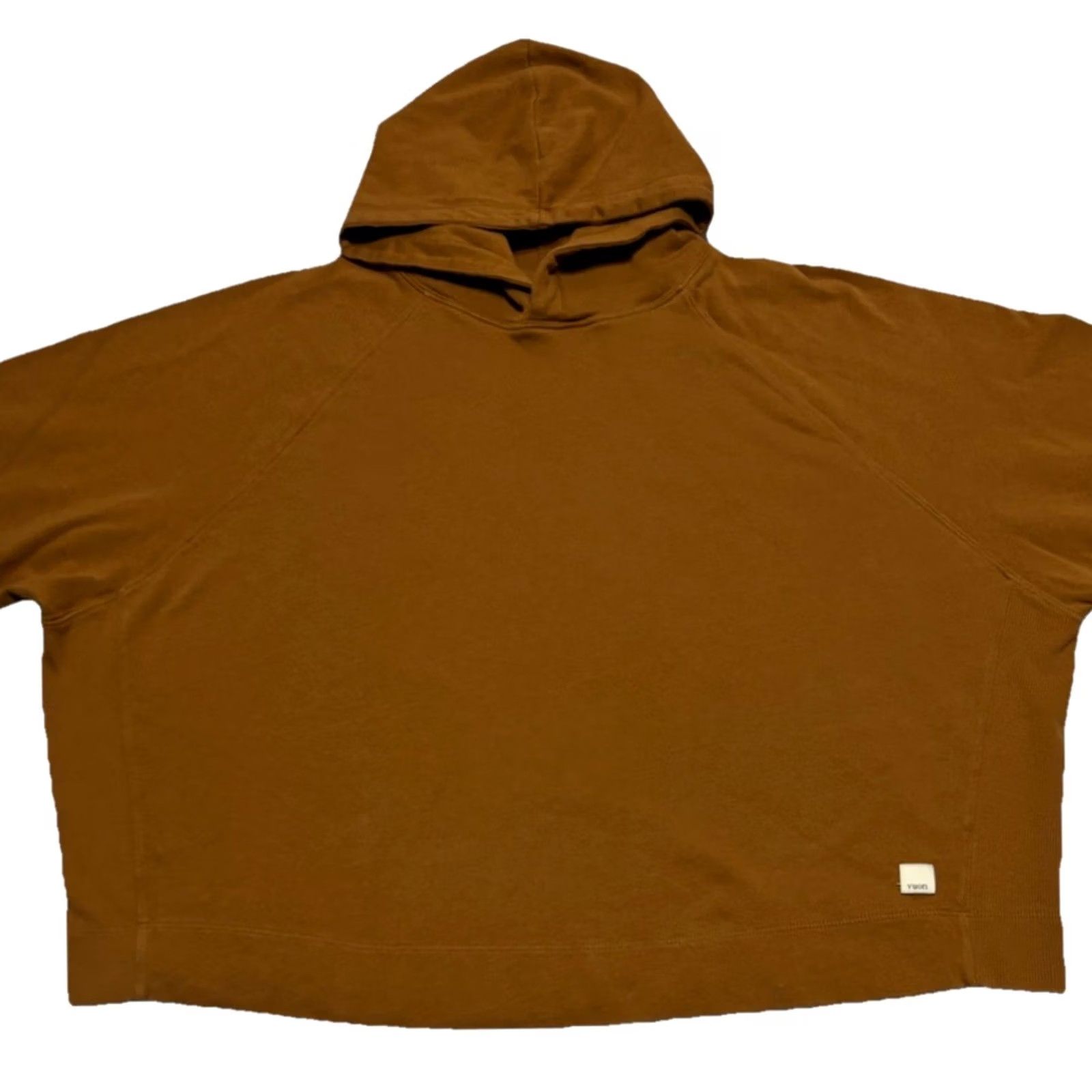 Vuori Vuori Hoodie Womens Large Brown French Terry Sweatshirt