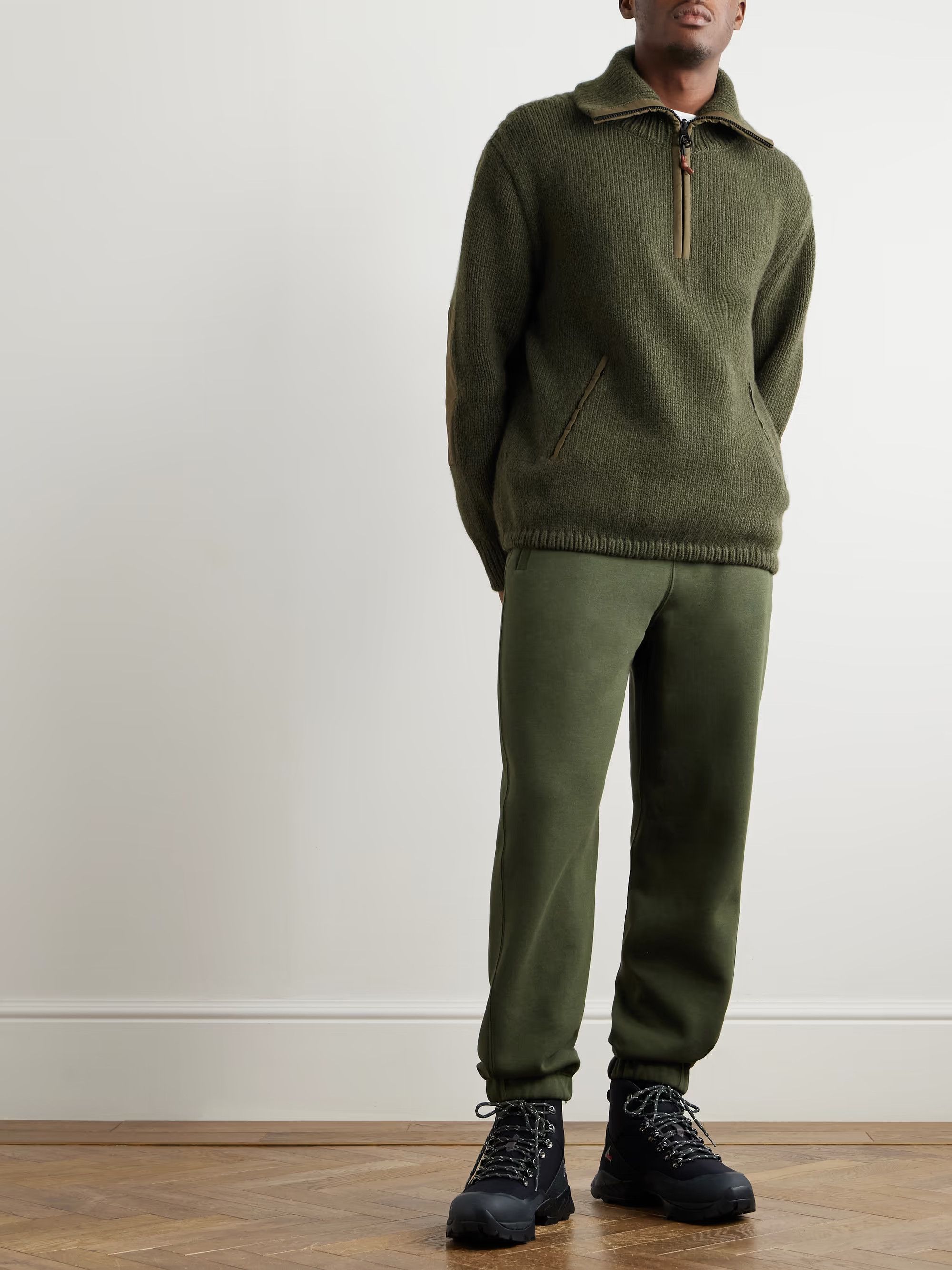 Loro Piana o1w1db10725 FAG4525 Alpe Di Mera Half-Neck Sweater Size US M / EU 48-50 / 2 - 2 Thumbnail