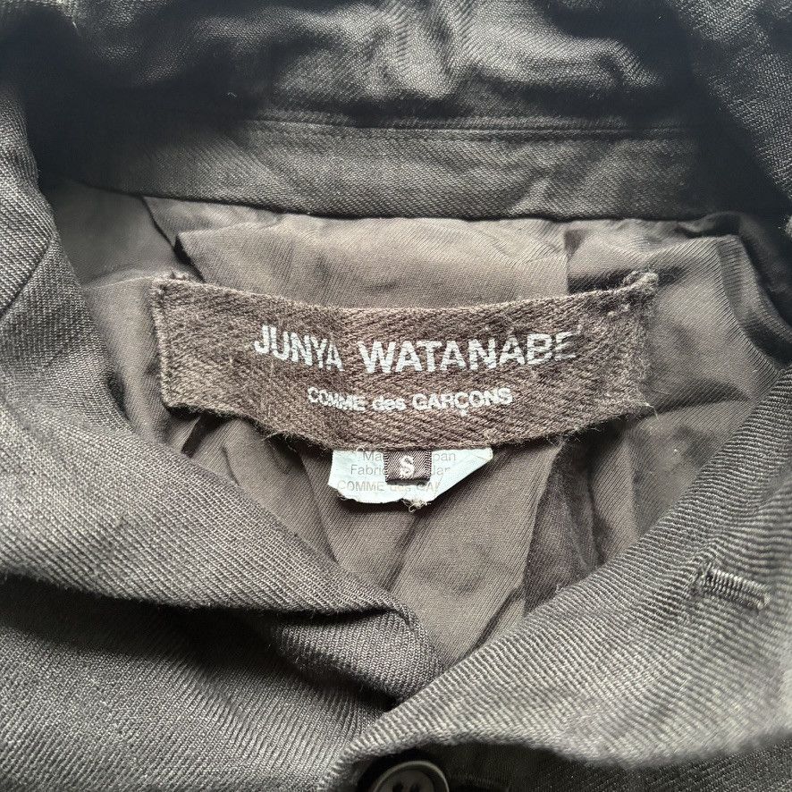 Junya Watanabe Junya Watanabe Comme des Garçons Raw Edge Cotton Coat Size US S / EU 44-46 / 1 - 10 Thumbnail