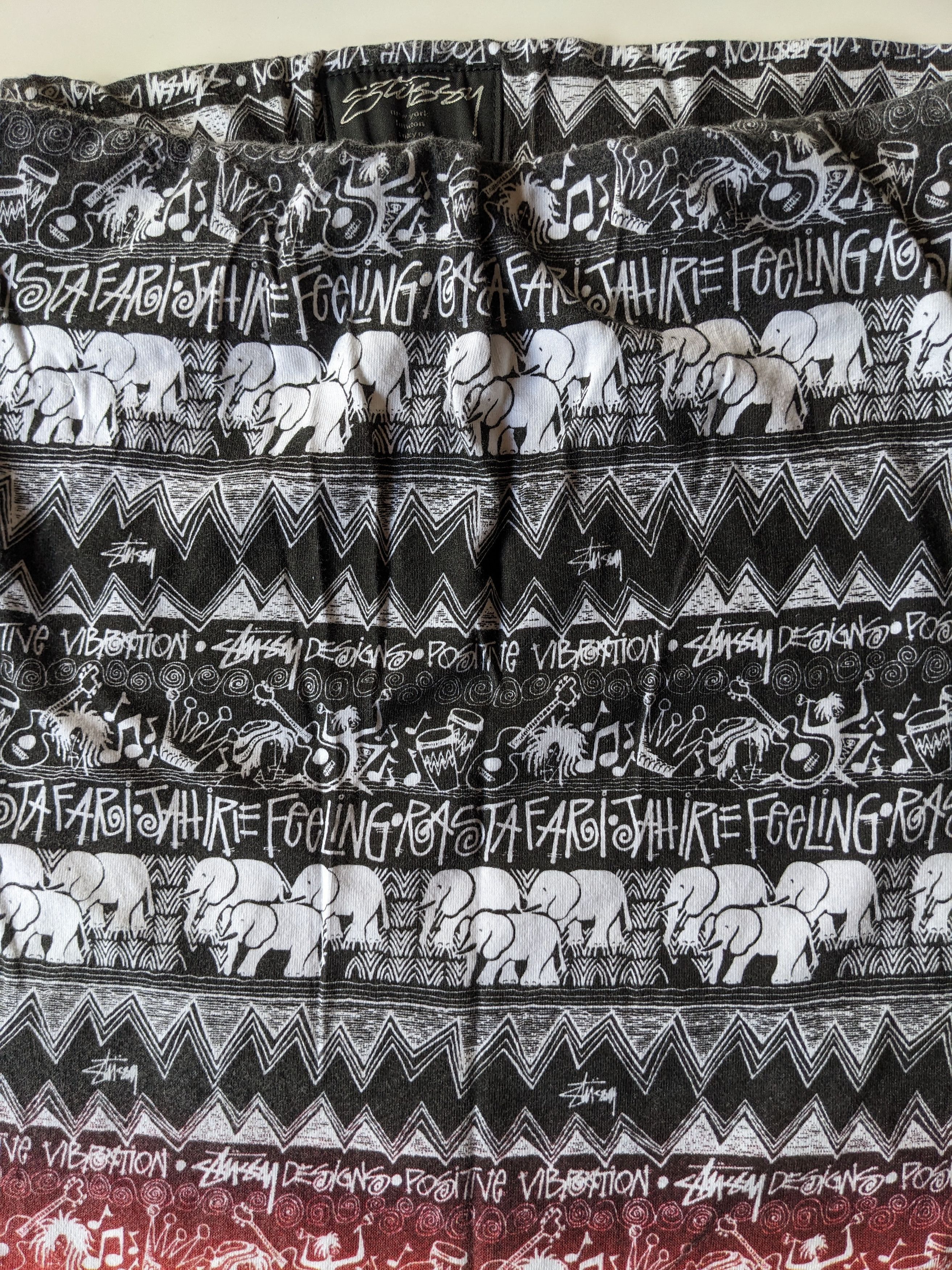 Stussy × Vintage Vintage Stussy rasta skirt Size 27" / US 4 / IT 40 - 4 Thumbnail