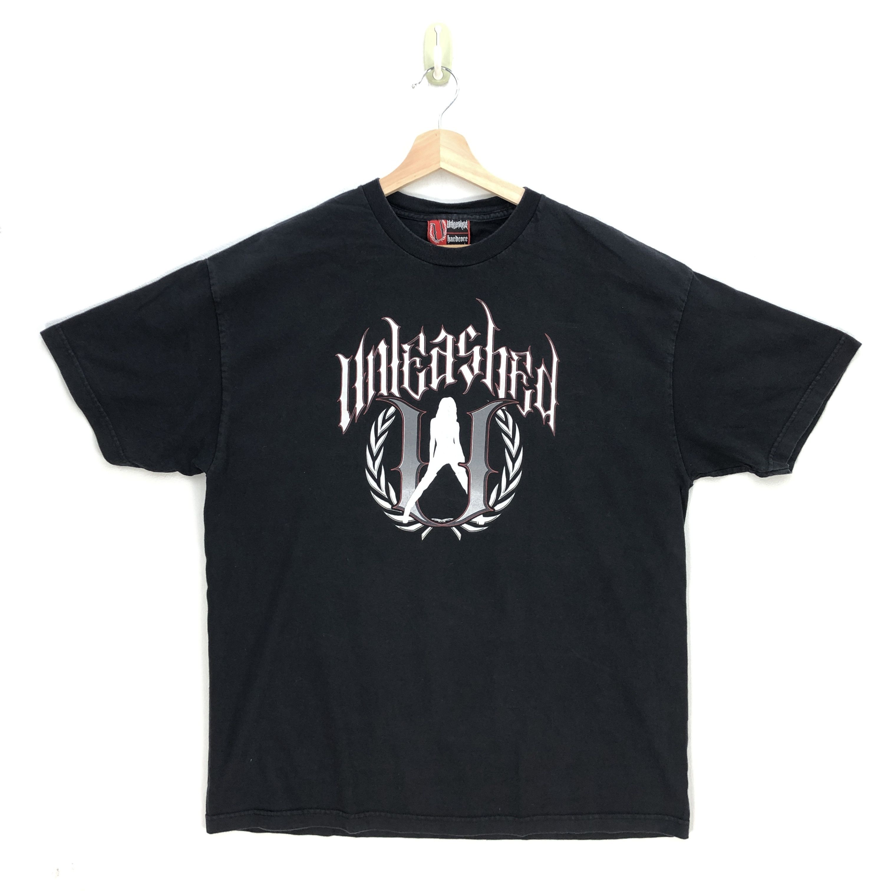 Vintage Vintage Y2K Unleashed Hardcore Tshirt Hardcore 13 Tees Size US XL / EU 56 / 4 - 1 Thumbnail