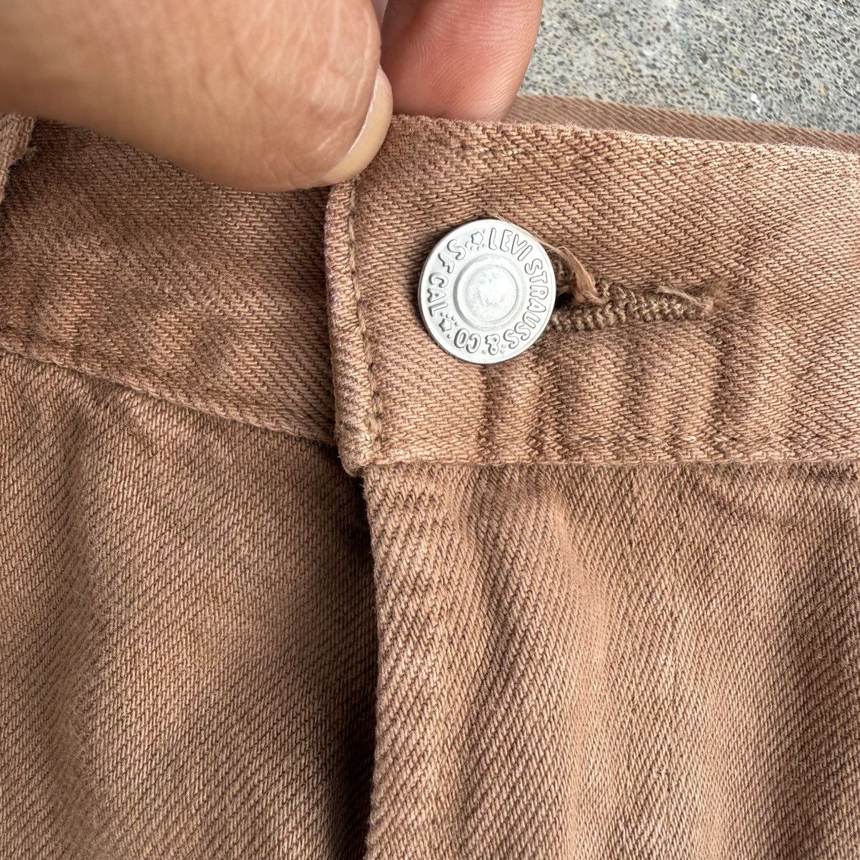 Levi's LEVI'S PREMIUM BROWN DENIM JEAN PANTS Size US 31 - 7 Thumbnail