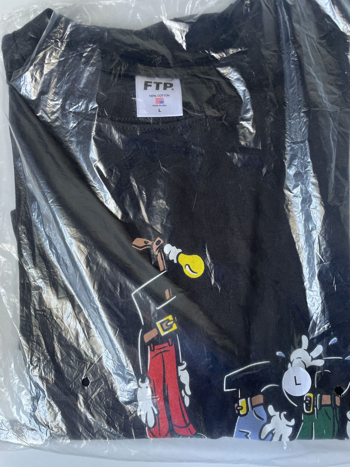 Fuck The Population FTP HANGMAN TEE LARGE Size US L / EU 52-54 / 3 - 2 Thumbnail