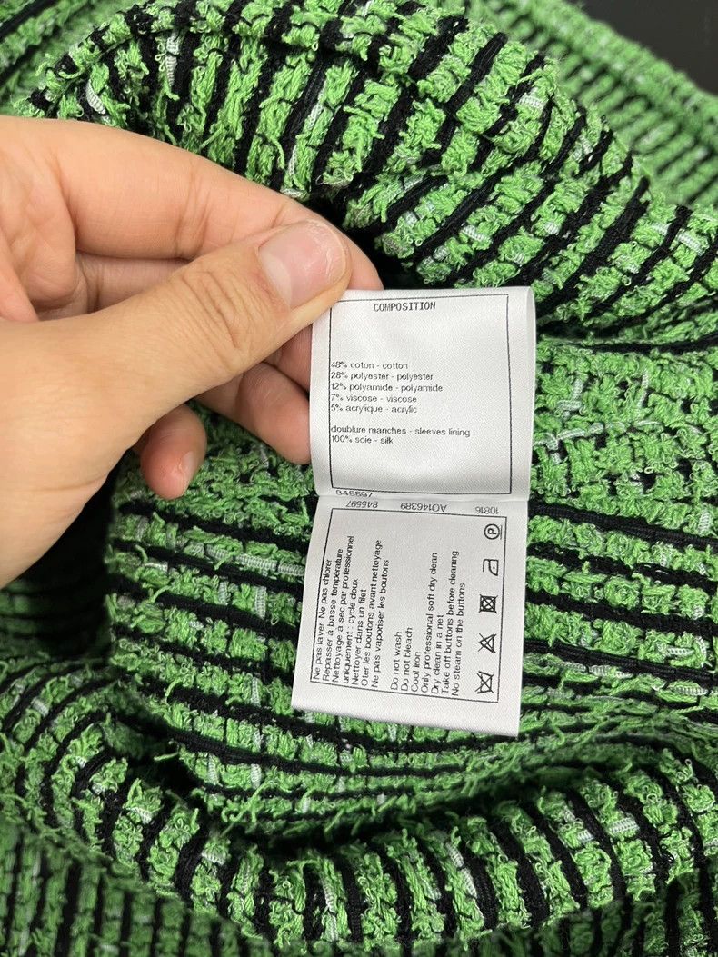 Chanel Chanel Long green coat Size XS / US 0-2 / IT 36-38 - 6 Thumbnail