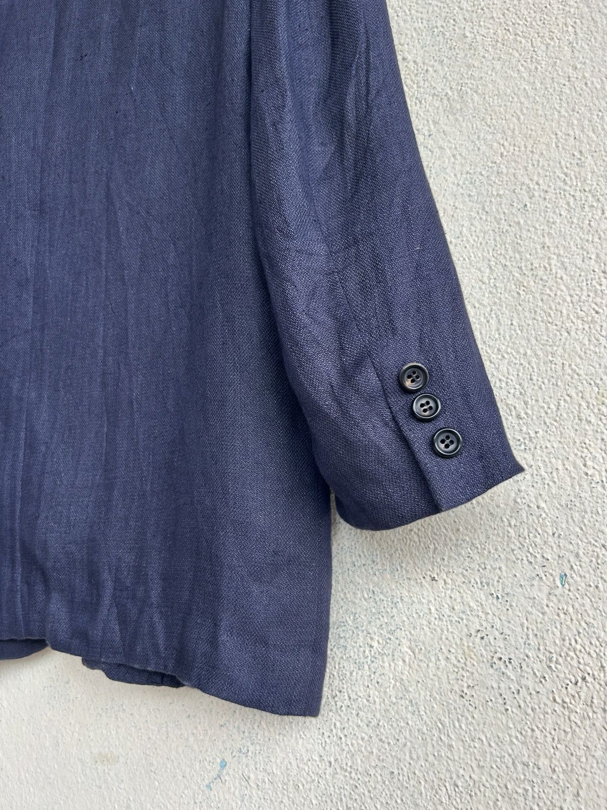 Comme des Garcons Comme des Garcons Homme Linen Blazer Size US S / EU 44-46 / 1 - 6 Thumbnail