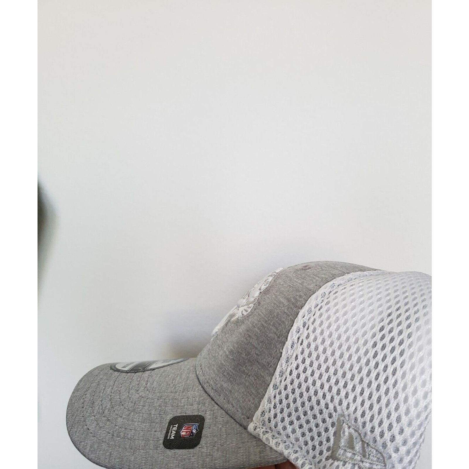 New Era Jacksonville Jaguars Hat Stretch Fit 3930 White S/M New Era Size ONE SIZE - 4 Thumbnail
