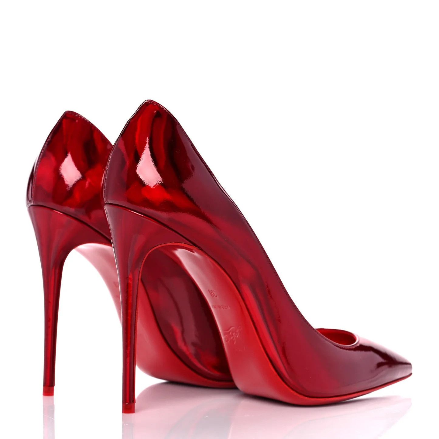 Christian Louboutin o1s1wg111025 Heels in Red Size US 8 / IT 38 - 4 Thumbnail