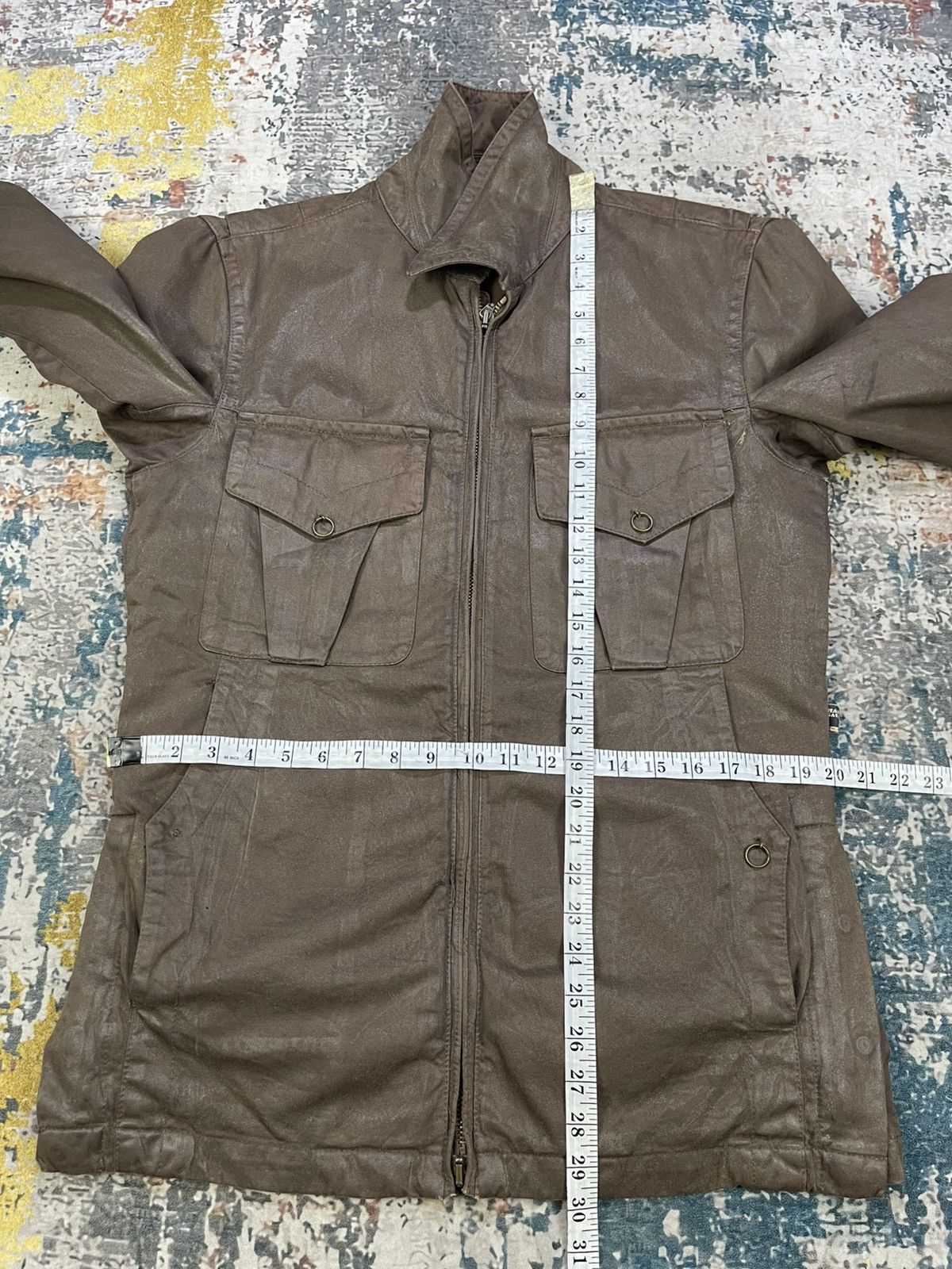 Jean Paul Gaultier Jean Paul Gaultier Utility Waxed Field Jacket Size US M / EU 48-50 / 2 - 5 Thumbnail