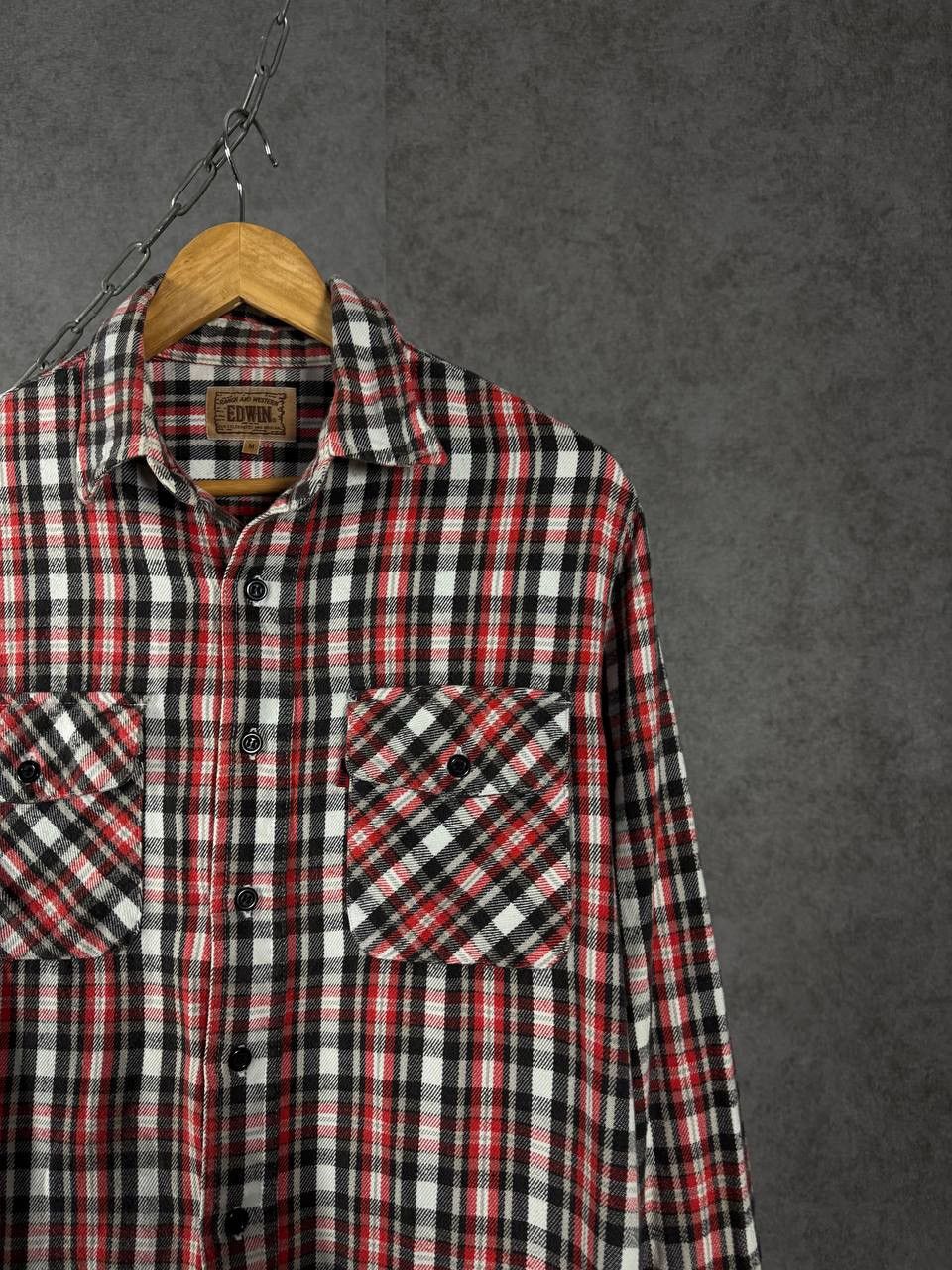 Edwin Edwin designer Ranch and Western flannel shirt Size US M / EU 48-50 / 2 - 2 Thumbnail
