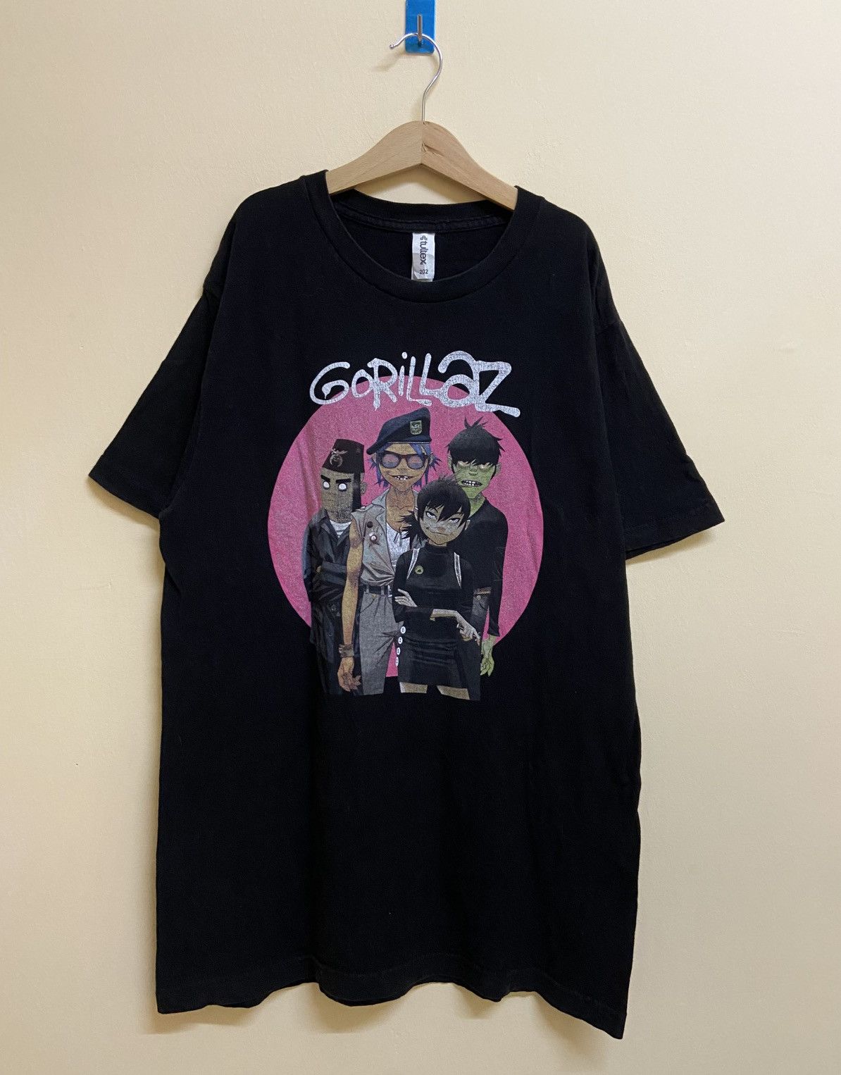 Band Tees × Vintage Vintage Y2k Gorillaz Band Line Up T-Shirt Size US M / EU 48-50 / 2 - 1 Thumbnail