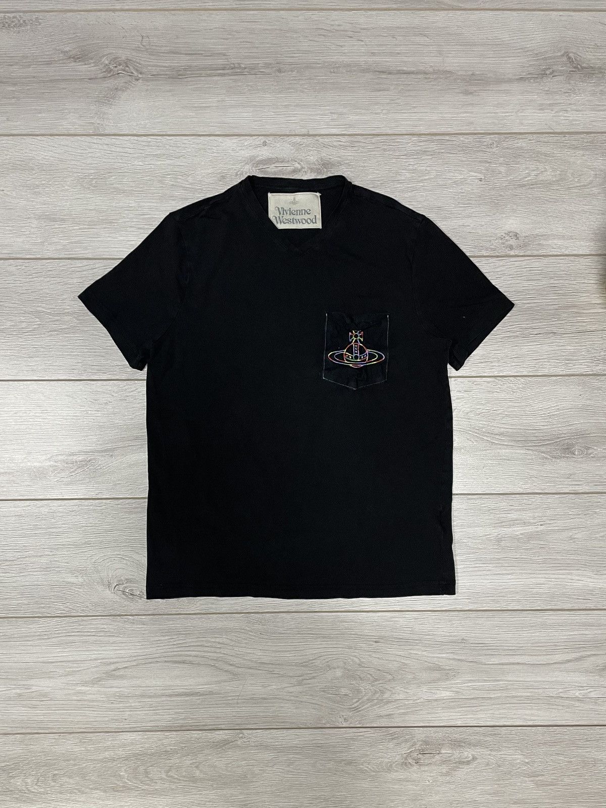 Vivienne Westwood Vivienne Westwood RARE orb t-shirt pocket Size US L / EU 52-54 / 3 - 3 Thumbnail